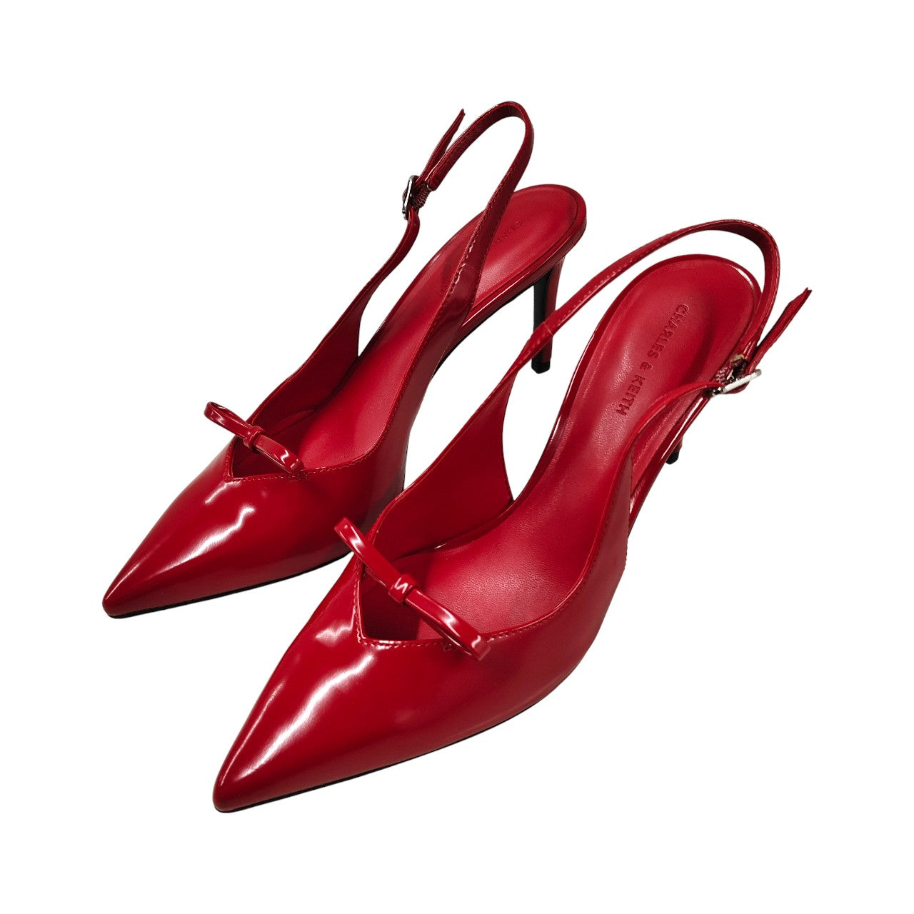 CHARLES & KEITH Pumps Size 40 Lady's Red 60361536 Rank B