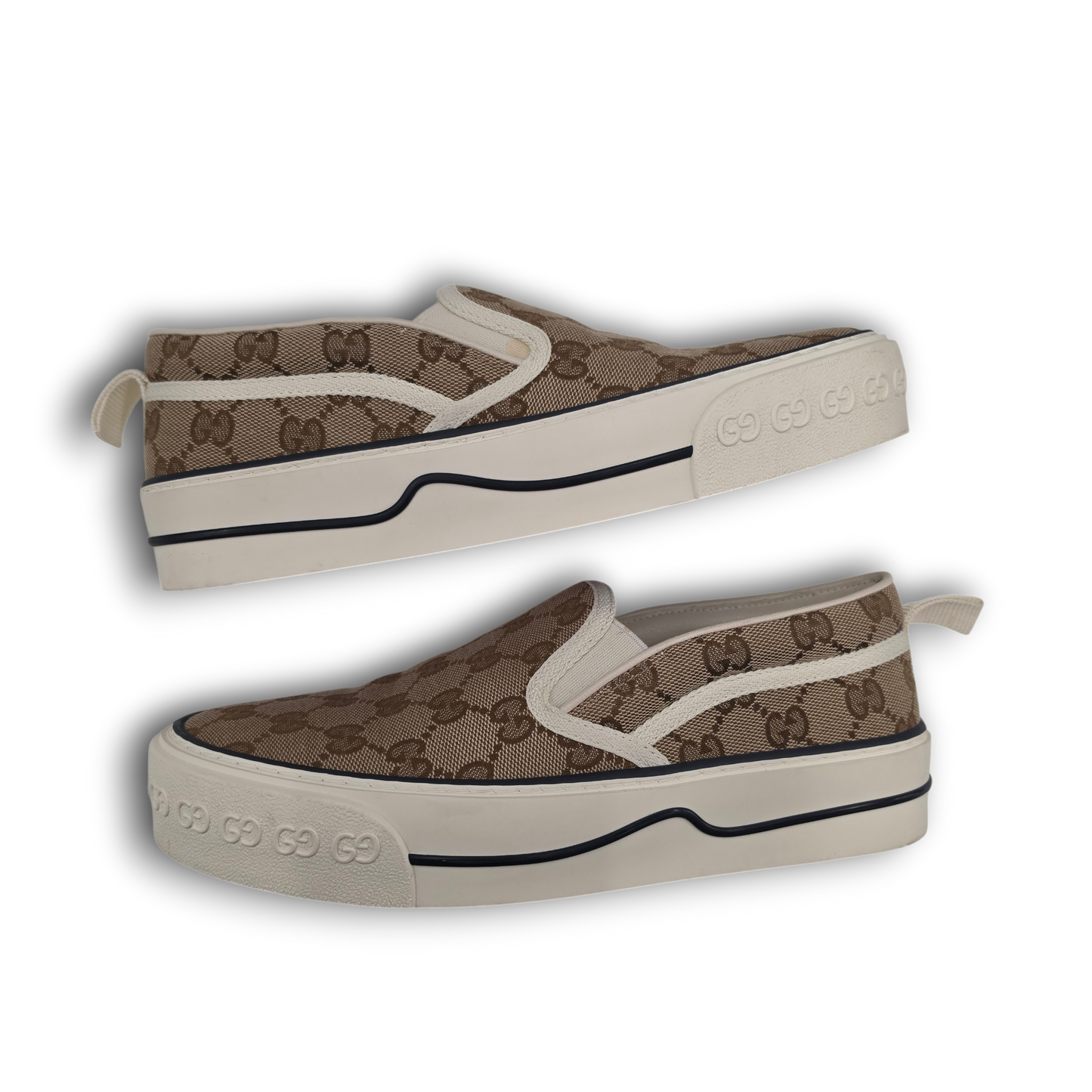 GUCCI Slip-on 37+ Brown Rank (AB) 624733 2HK40