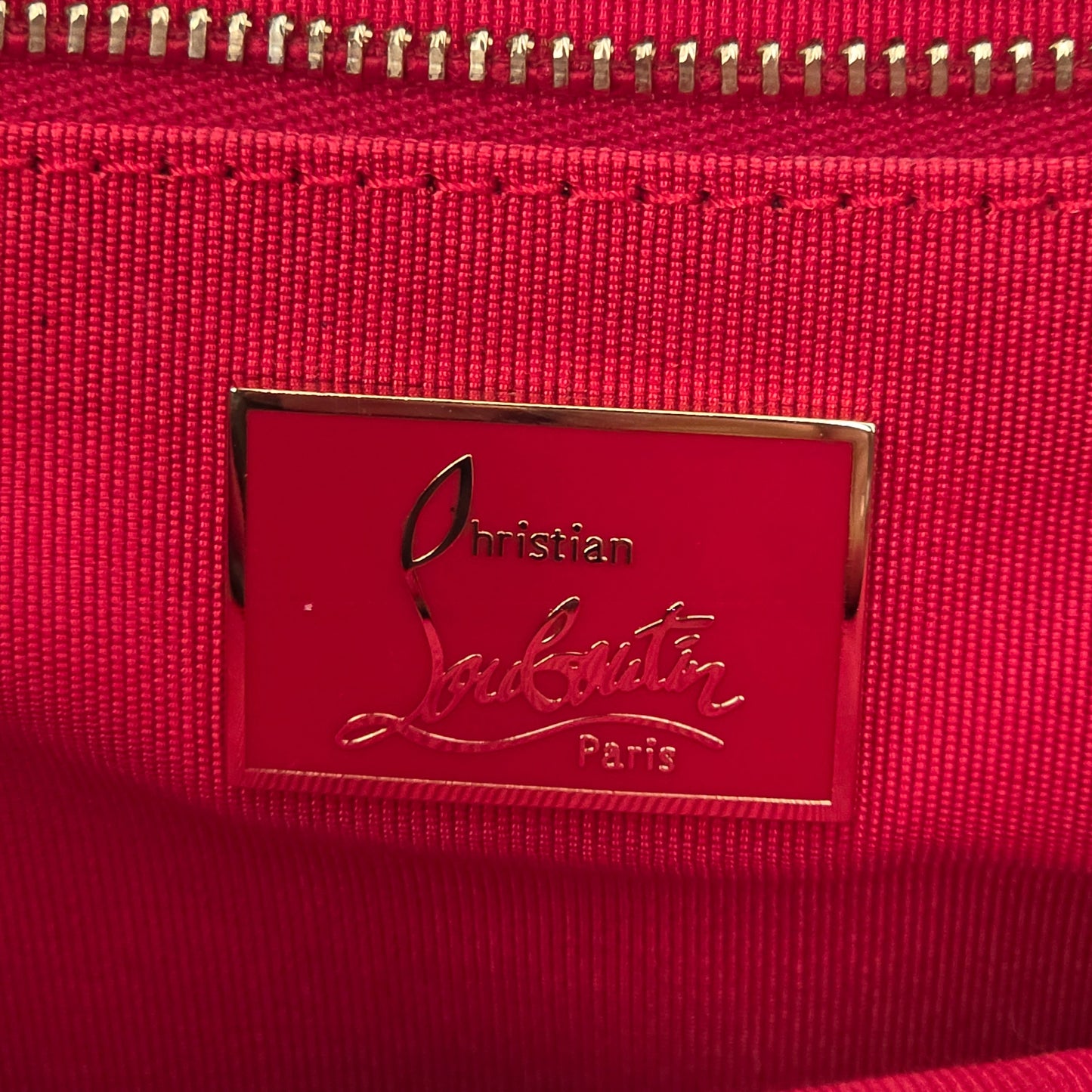 CHRISTIAN LOUBOUTIN Shoulder Bag Rank (B) Silver