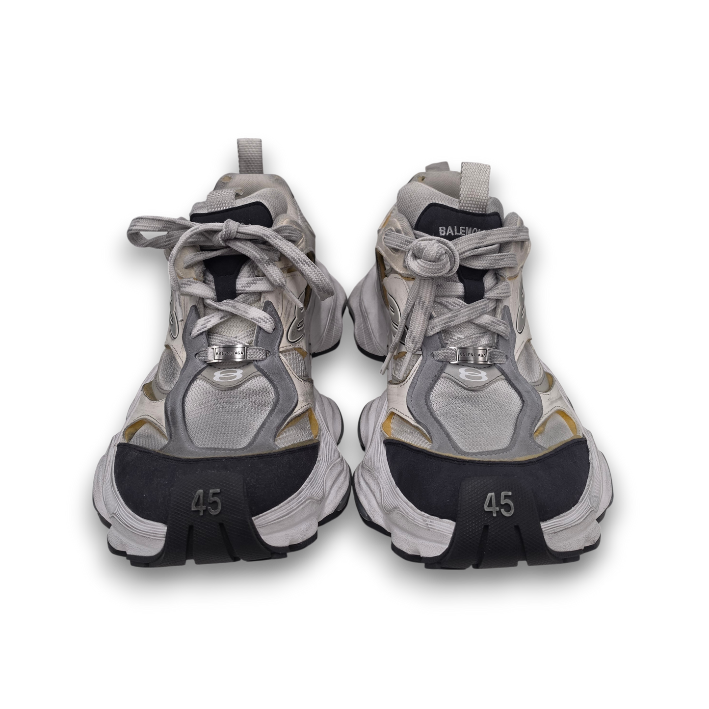 BALENCIAGA Sneaker 45 785754 Mens White/Black