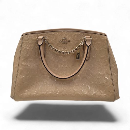 COACH 2WAY Bag F55451 Rank (B) Khaki
