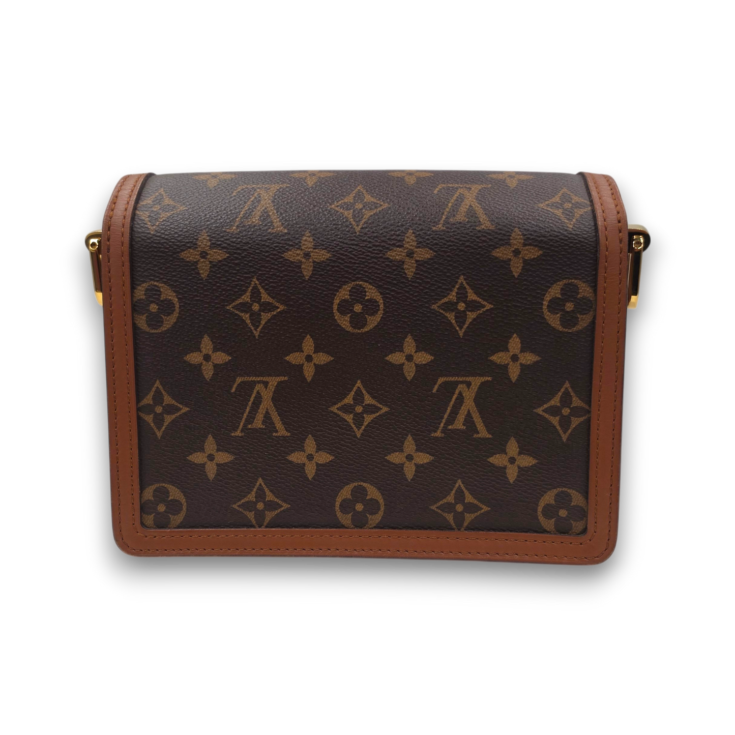 Louis Vuitton Shoulder Bag M44580 Rank (B) Brown F05200 Mini Dauphine