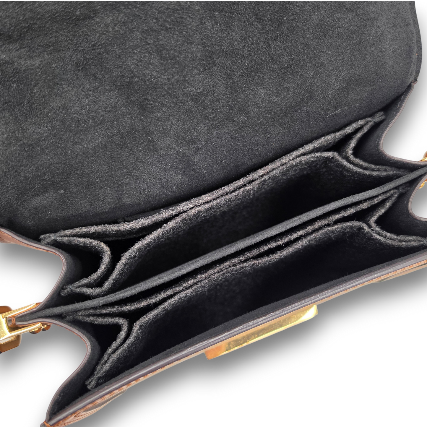 Louis Vuitton Shoulder Bag M44580 Rank (B) Brown F05200 Mini Dauphine
