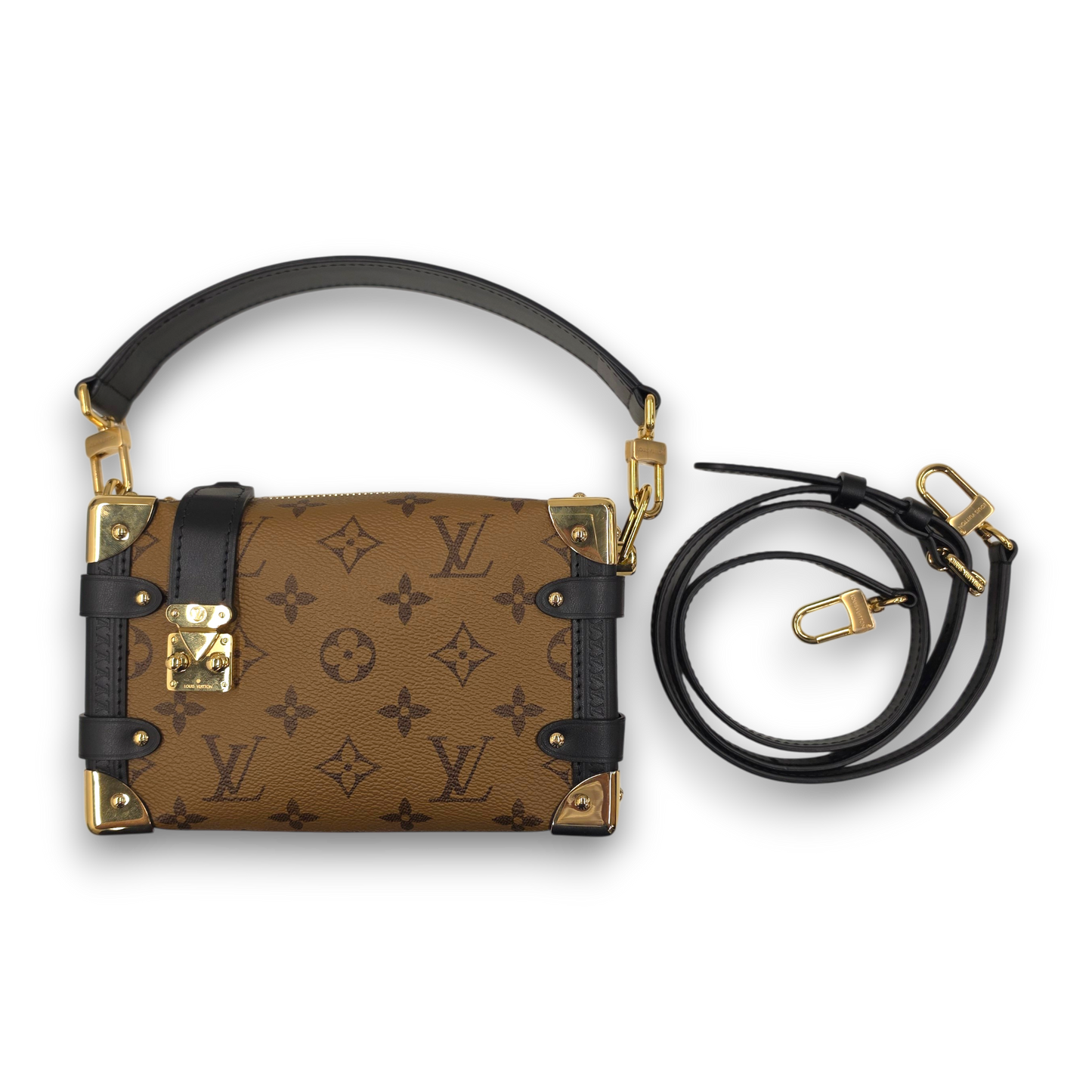 Louis Vuitton 2WAY BAG M47139 Rank (A) Brown NFC Side Trunk PM