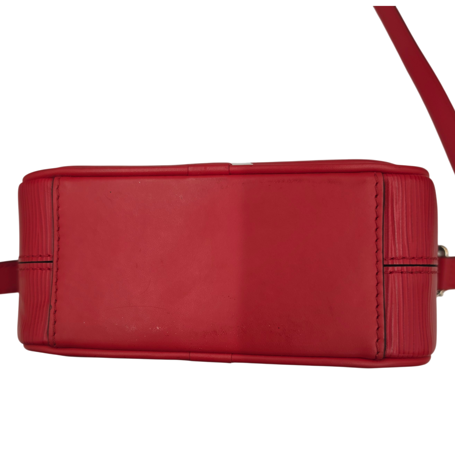Louis Vuitton/Supreme Shoulder Bag Epi M53417 Rank (AB) Red/White F02137 Danube PM