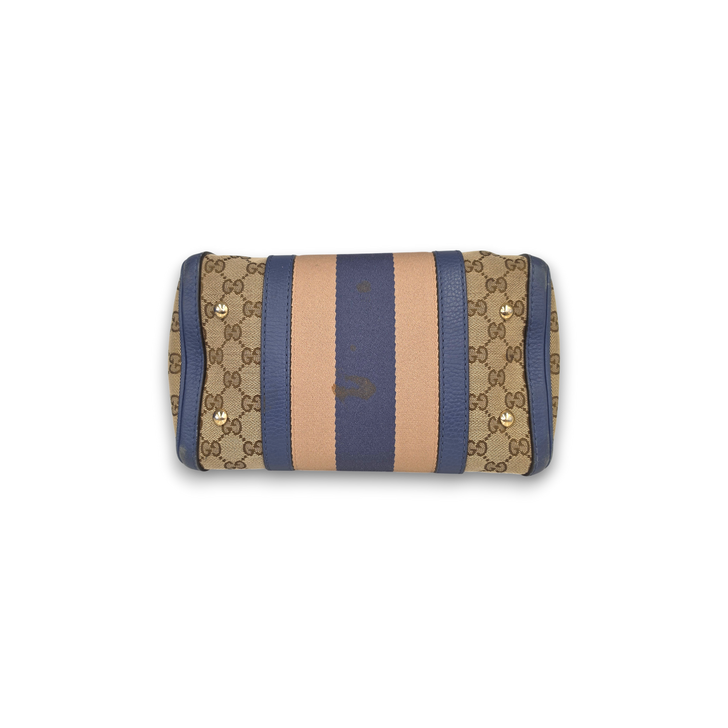 Gucci 2way Bag 269876 Rank(B) Brown/Navy Stain
