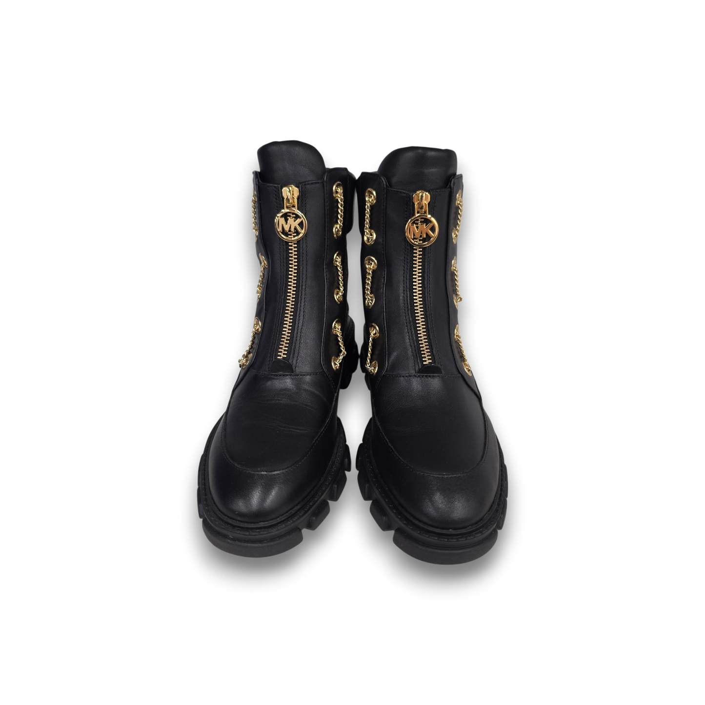 Michael Kors Boots 7M Mens Black/Brown Rank (AB)
