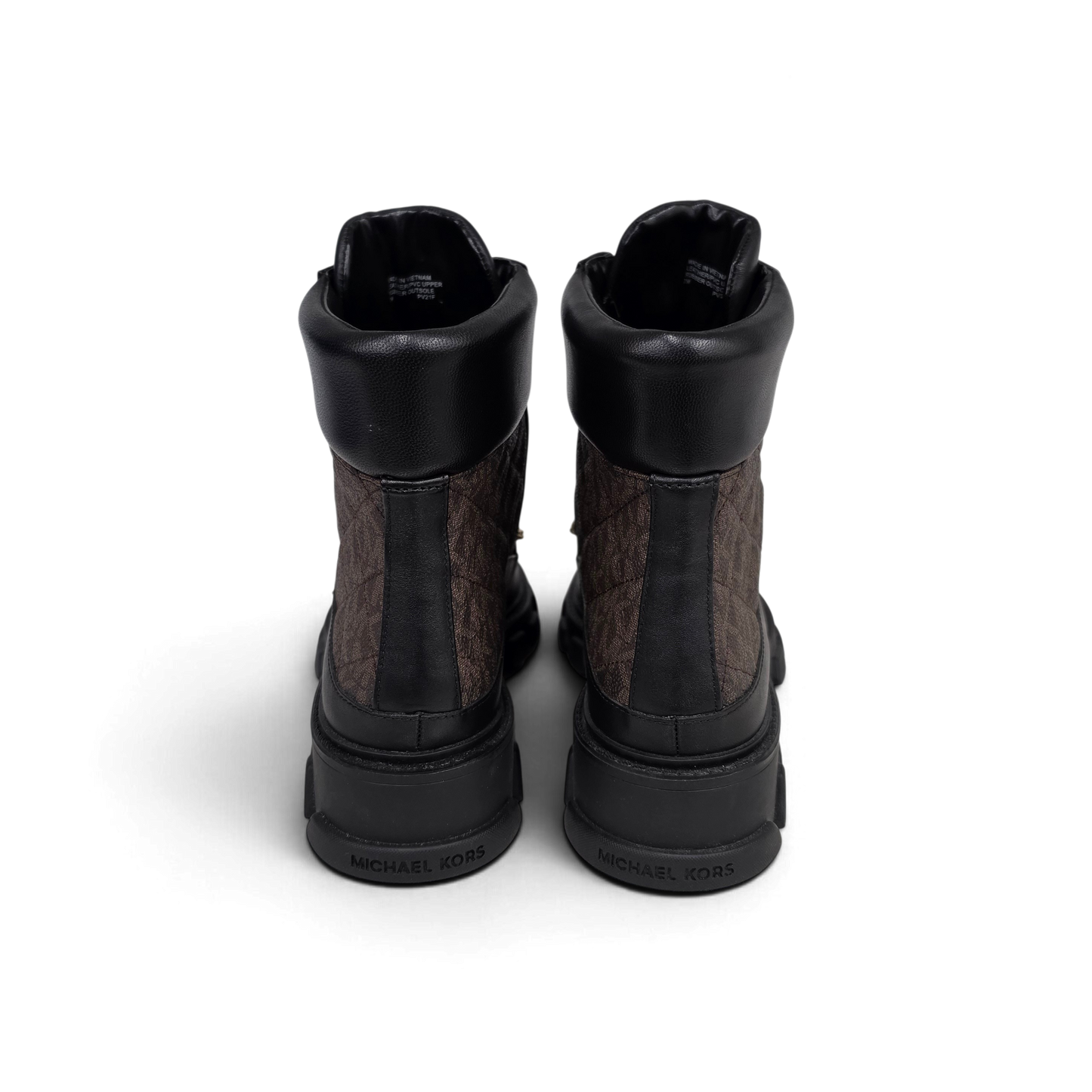 Michael Kors Boots 7M Mens Black/Brown Rank (AB)