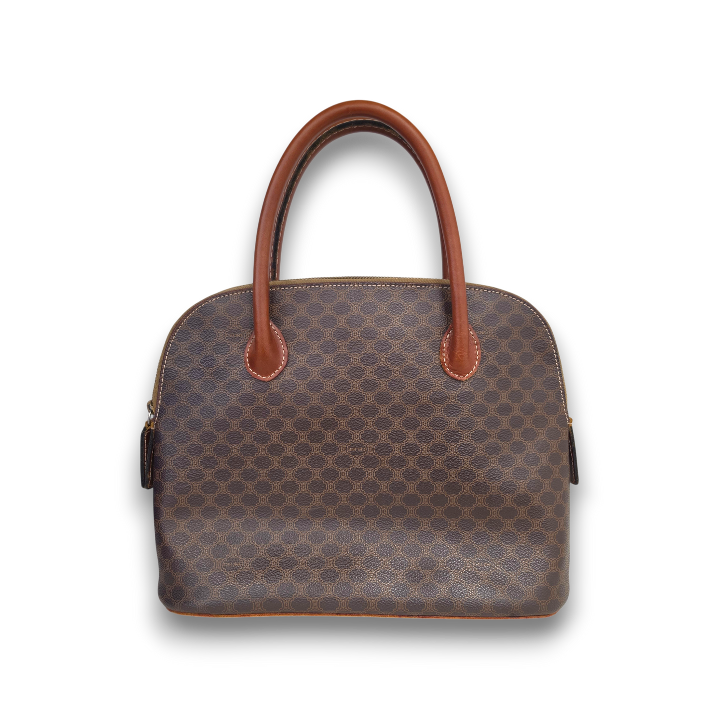 CELINE HandBag MC96 Rank (B) Brown Vintage