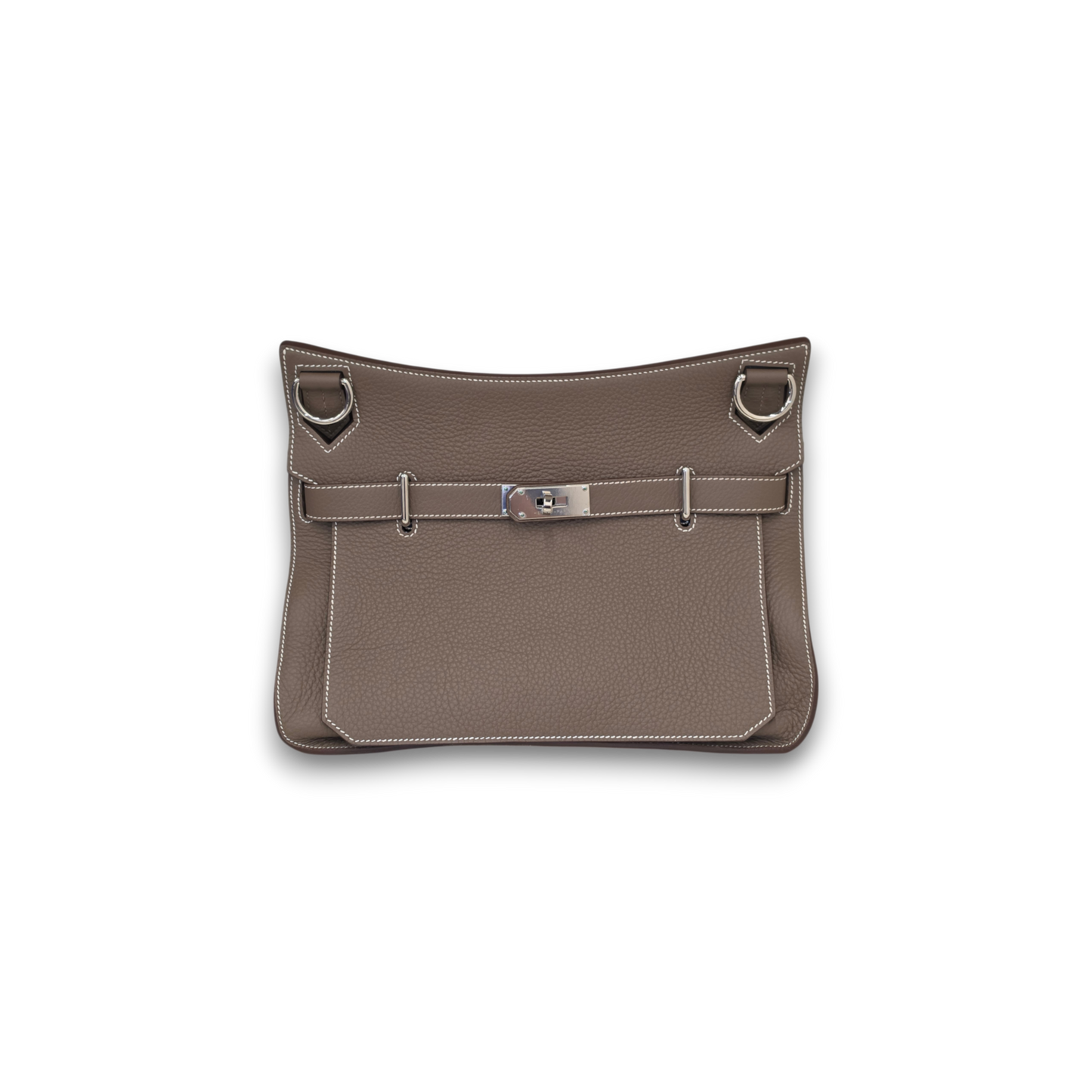 Hermes Shoulder Bag Jypspiere 34 Rank (A) Beige 32 E N