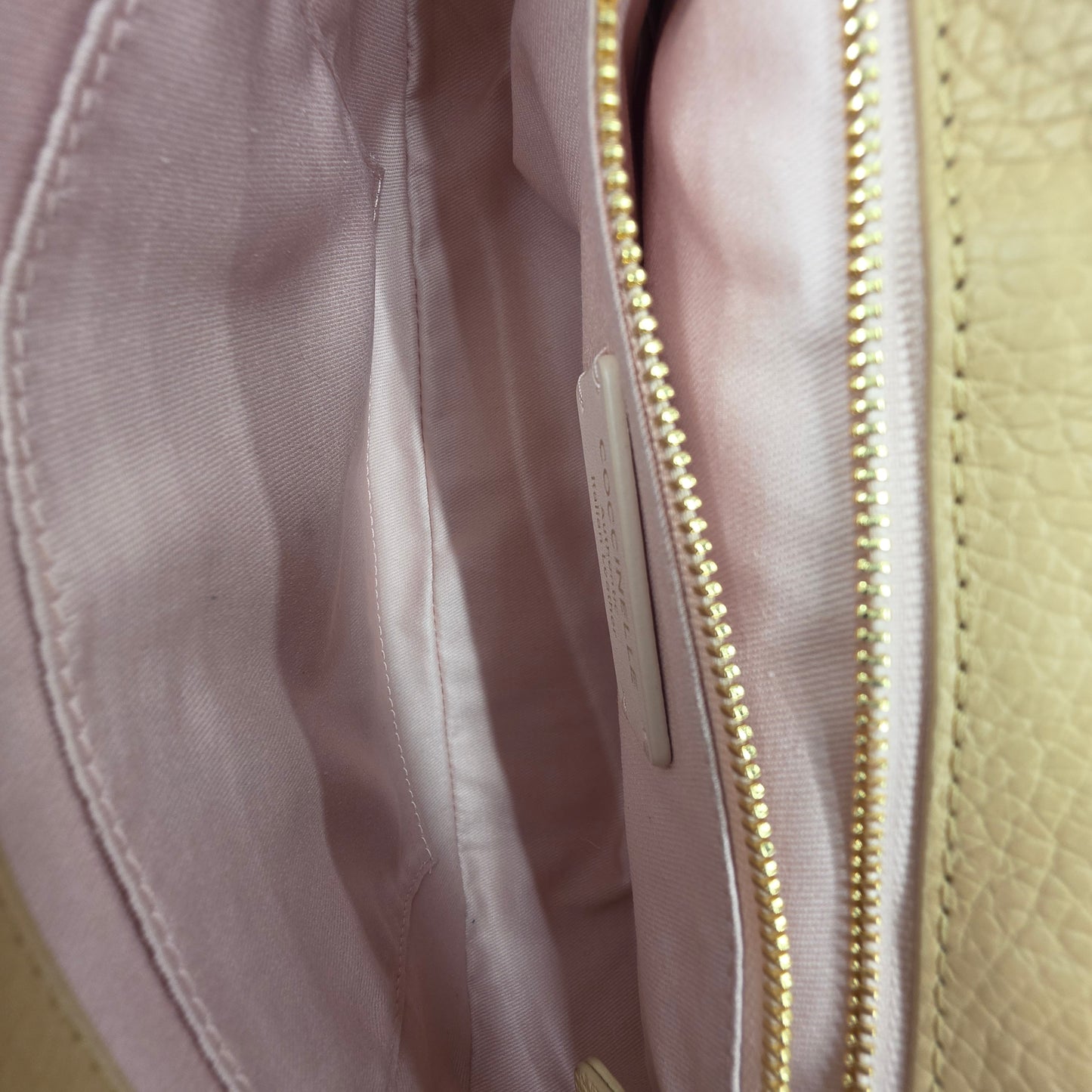 COCCINELLE Shoulder Bag Magalu Rank (B) Beige Stain