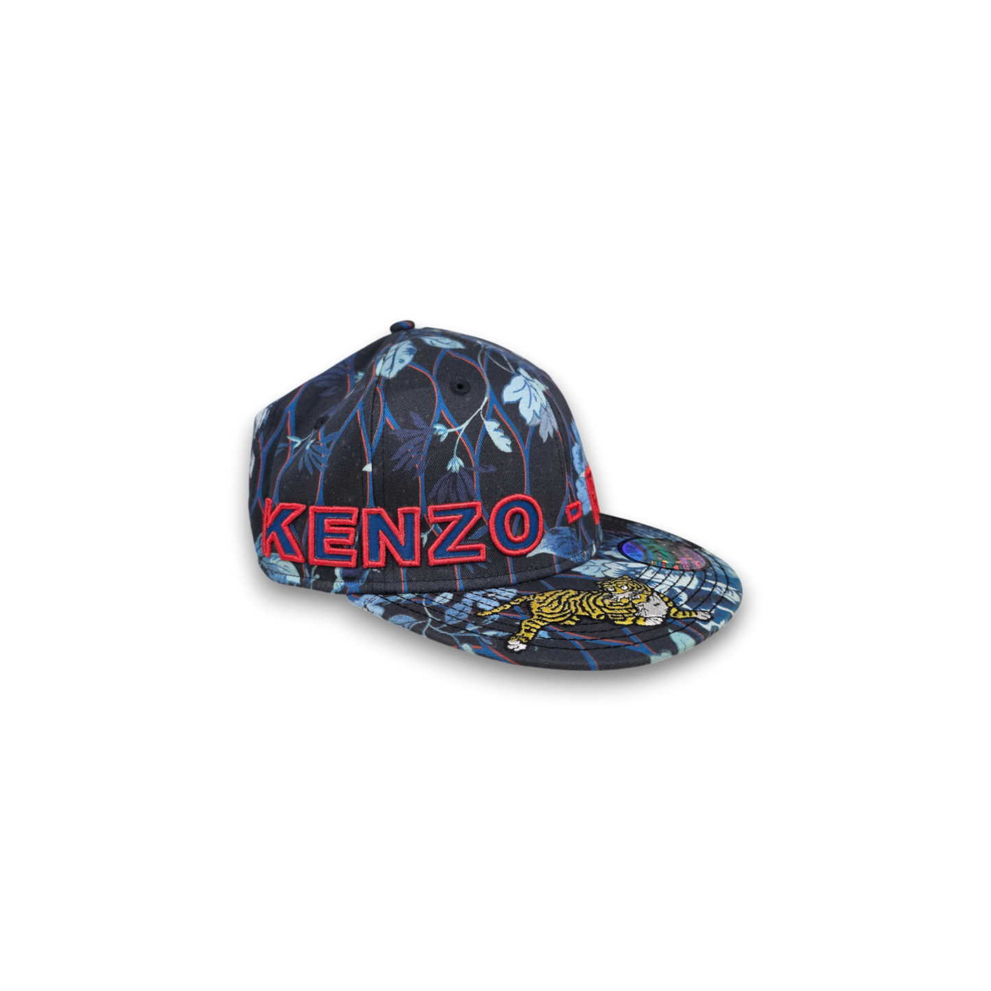 KENZO x H&M Cap 255681 Rank(AB) Black and Blue