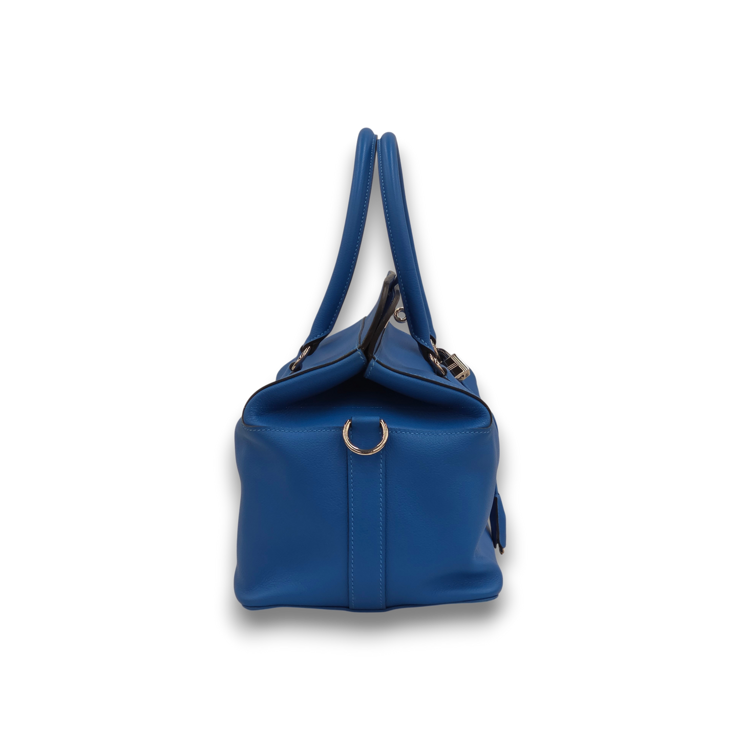 HERMES 2way Bag Tool Box 26 Rank(B) Blue Stain X BY OG2 MS
