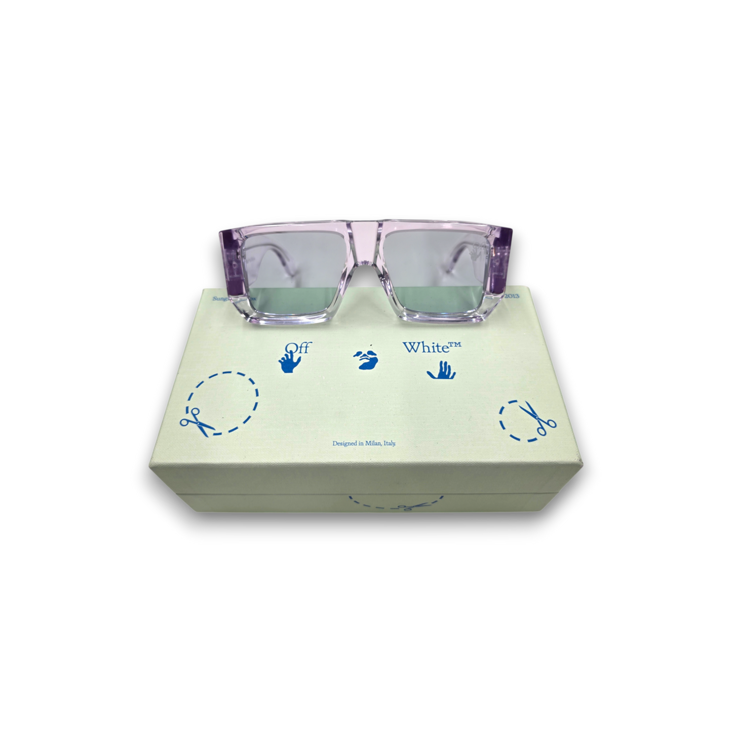 OFFWHITE Eyewear 0W40018U Rank (B) Translucent Stain TF03604847