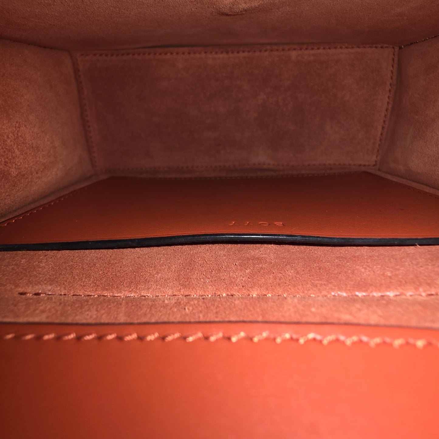 BOYY 2WAY BAG Rank (A) Orange With Strap