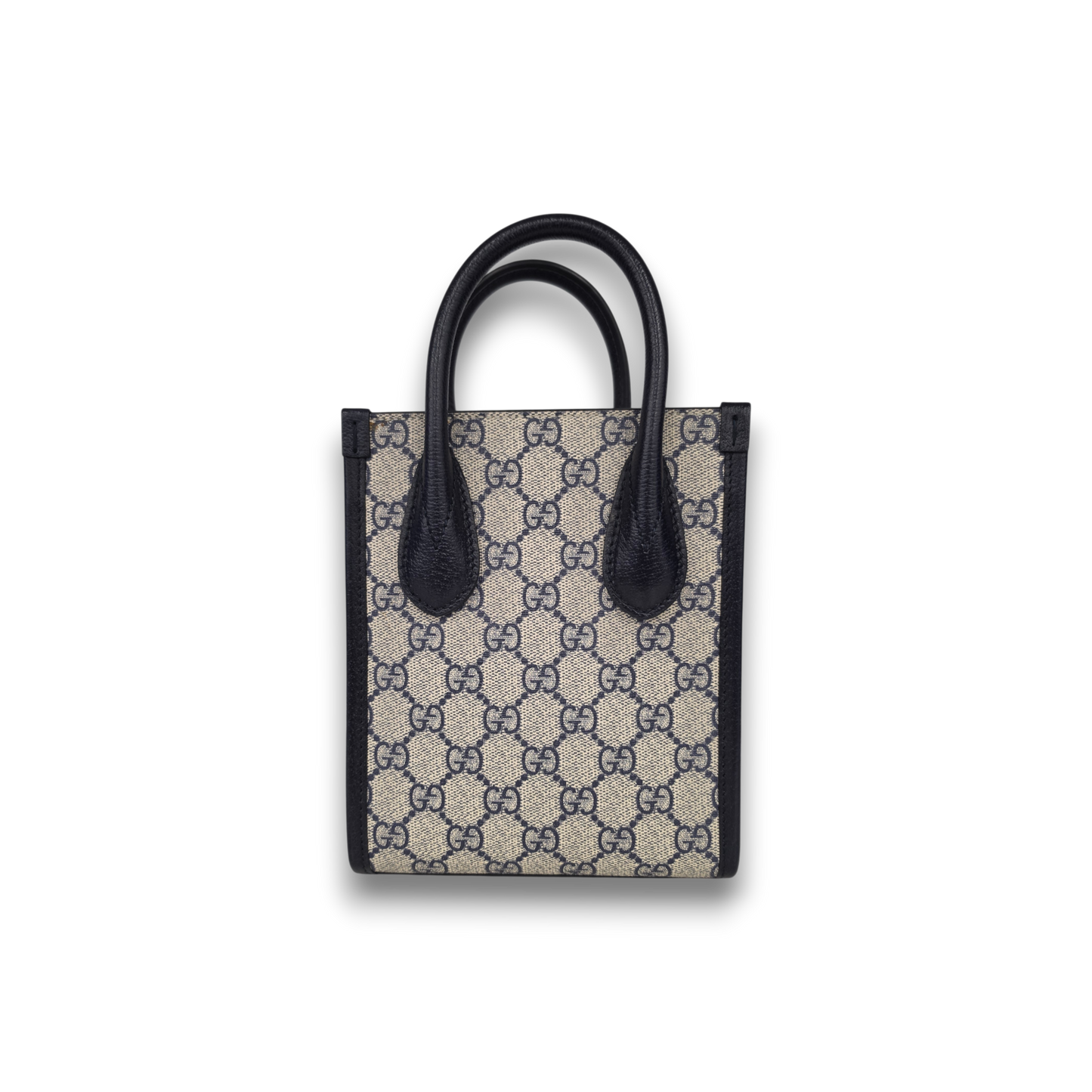 GUCCI 2WAY Bag GG Supreme 671623 Rank (AB) Black 493723