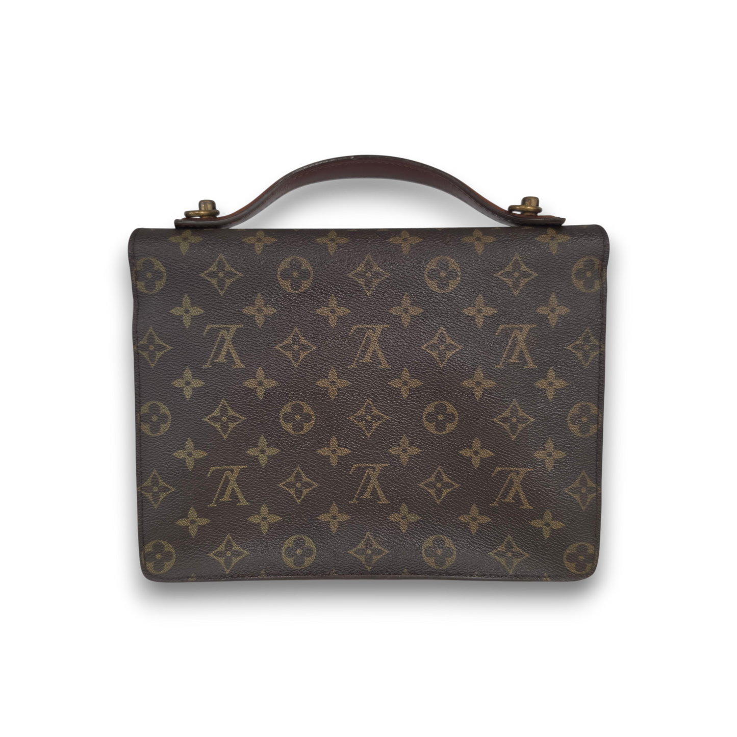 LOUIS VUITTON Handbag Monogram M51185 Rank (B) Brown 874 V.I. Without Strap
