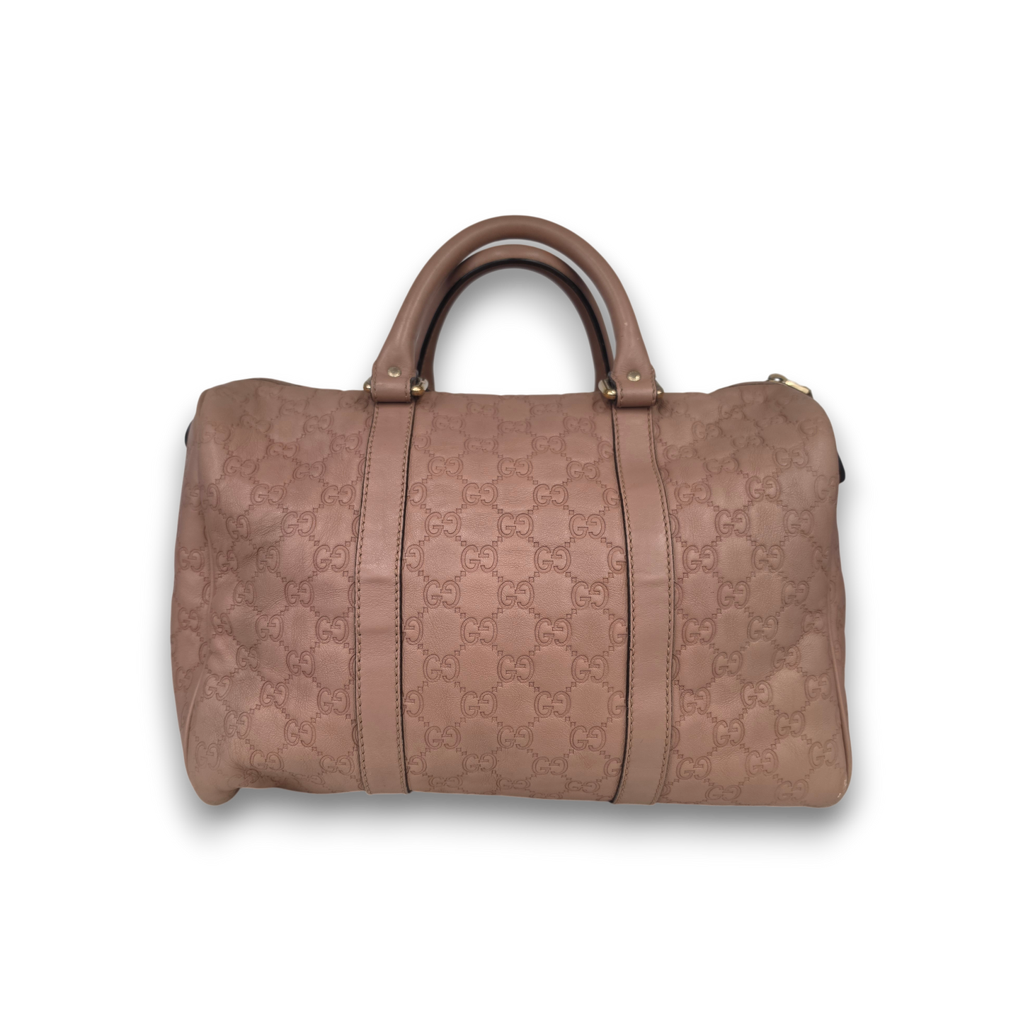 GUCCI Boston Bag GG 265598 Rank(B) Pink without Strap 493075