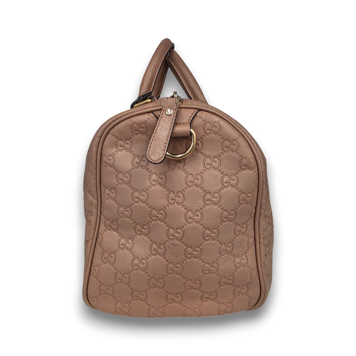GUCCI Boston Bag GG 265598 Rank(B) Pink without Strap 493075