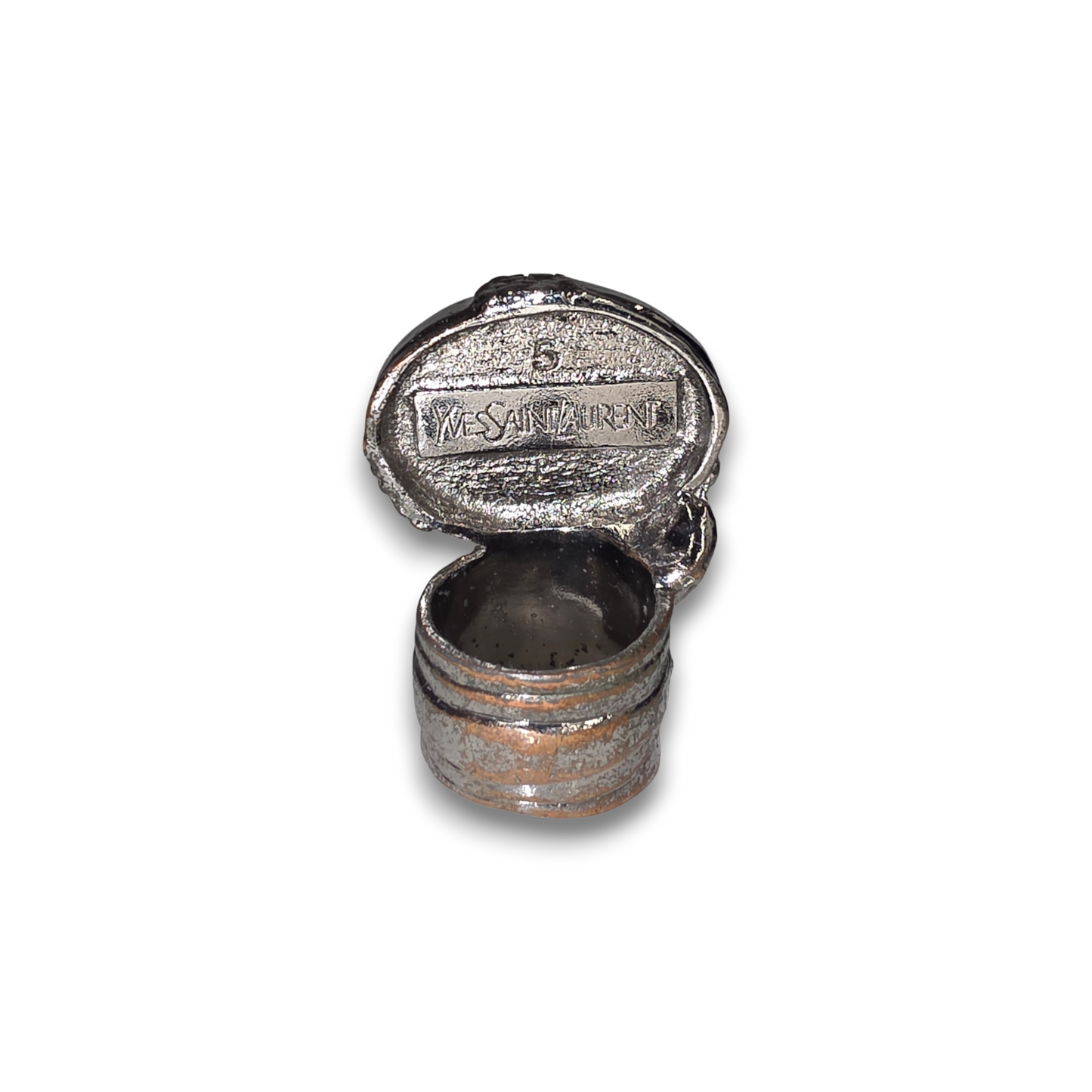 Yves Saint Laurent Ring Rank(B) Silver/Purple Arty