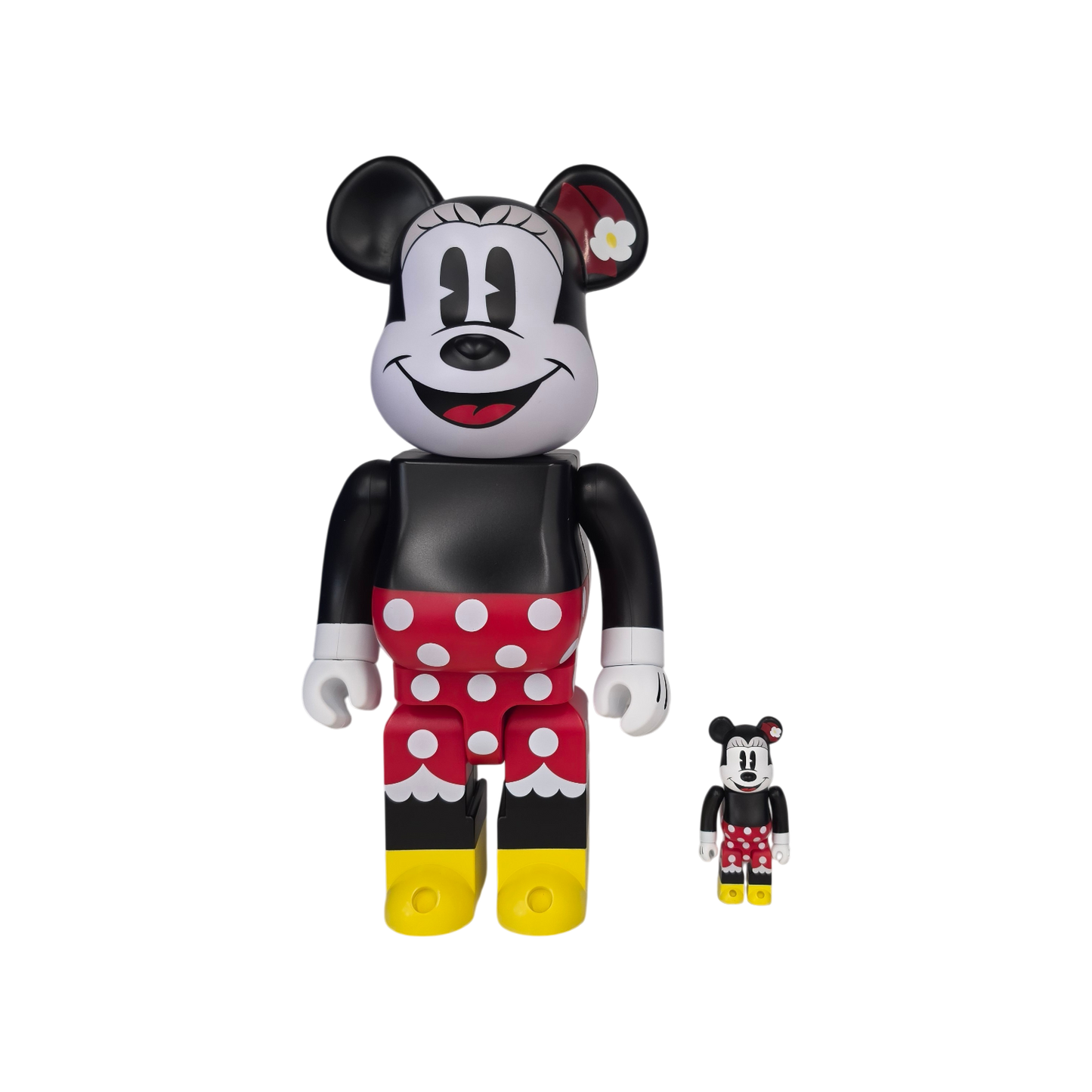 BEAR BRICK Toy MINNIE MOUSE 100% & 400%