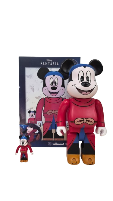 BEAR BRICK Toy  FANTASIA MICKEY 100% & 400%