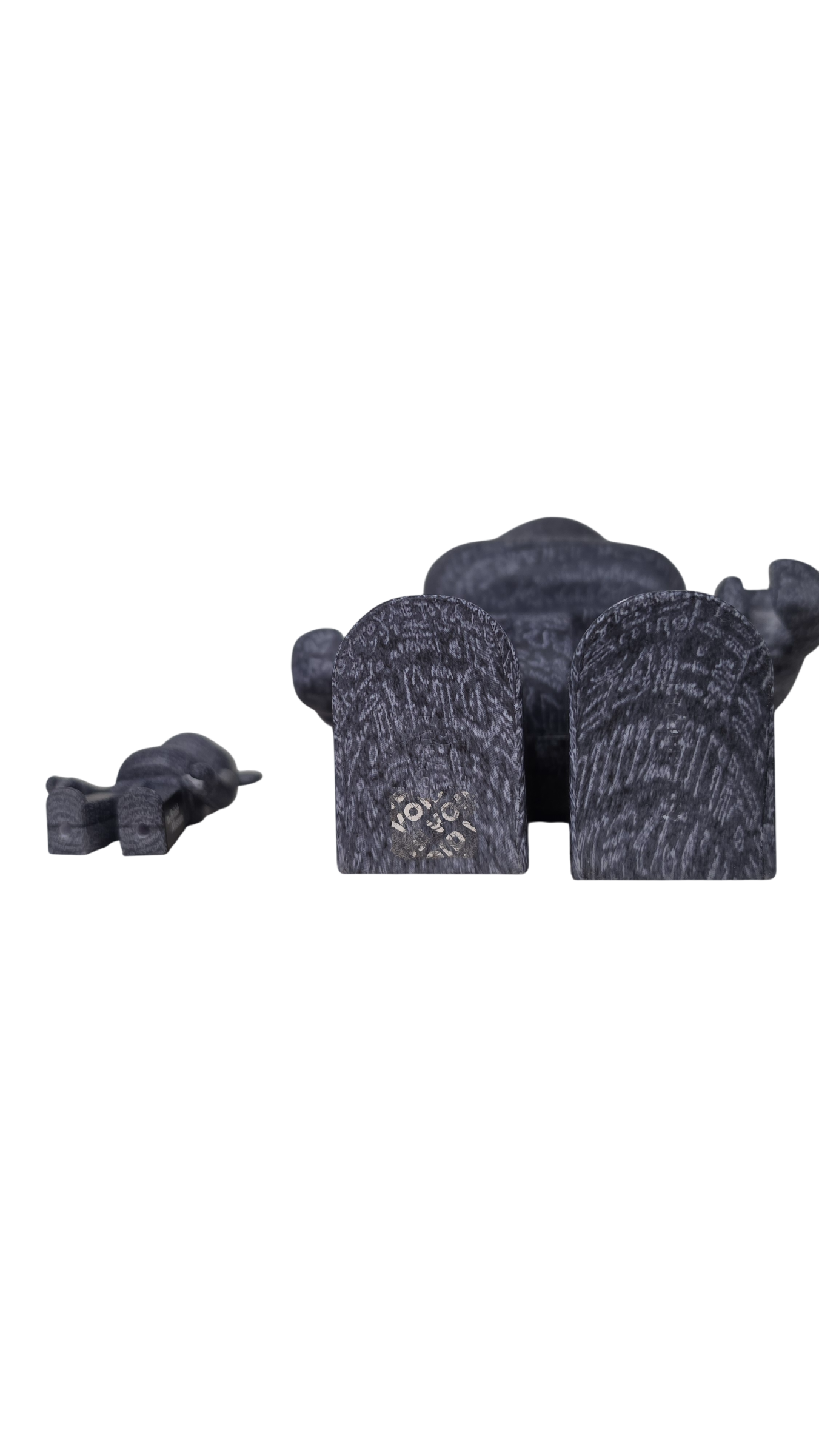 BEAR BRICK NAVY BRITISH MUSEUM  'The Rosetta Stone' 100% & 400%