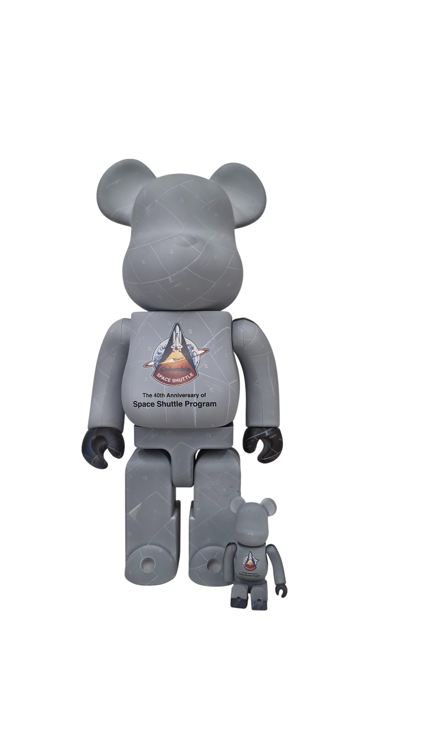 BEAR BRICK SPACE SHUTTLE 100% & 400%