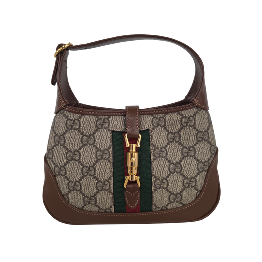 GUCCI 2WAY BAG Jackie 1961 63792 Rank (A) Brown 493075