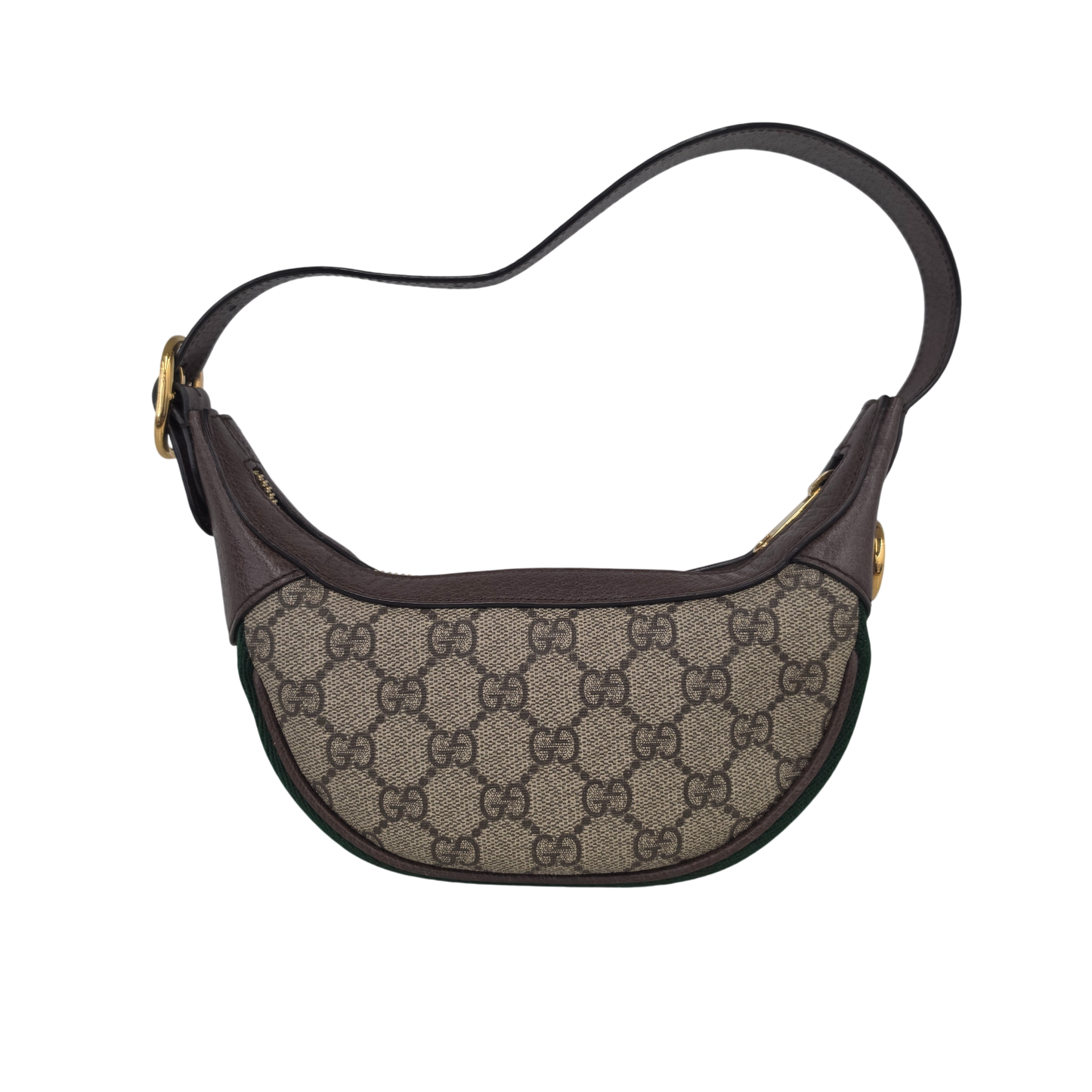Gucci Shoulder Bag Ophidia GG Mini 658551 Rank (B) Brown/Green/Red Stain 493075 *Stain Inside