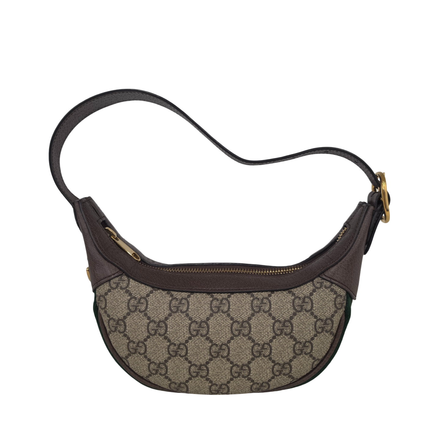 Gucci Shoulder Bag Ophidia GG Mini 658551 Rank (B) Brown/Green/Red Stain 493075 *Stain Inside
