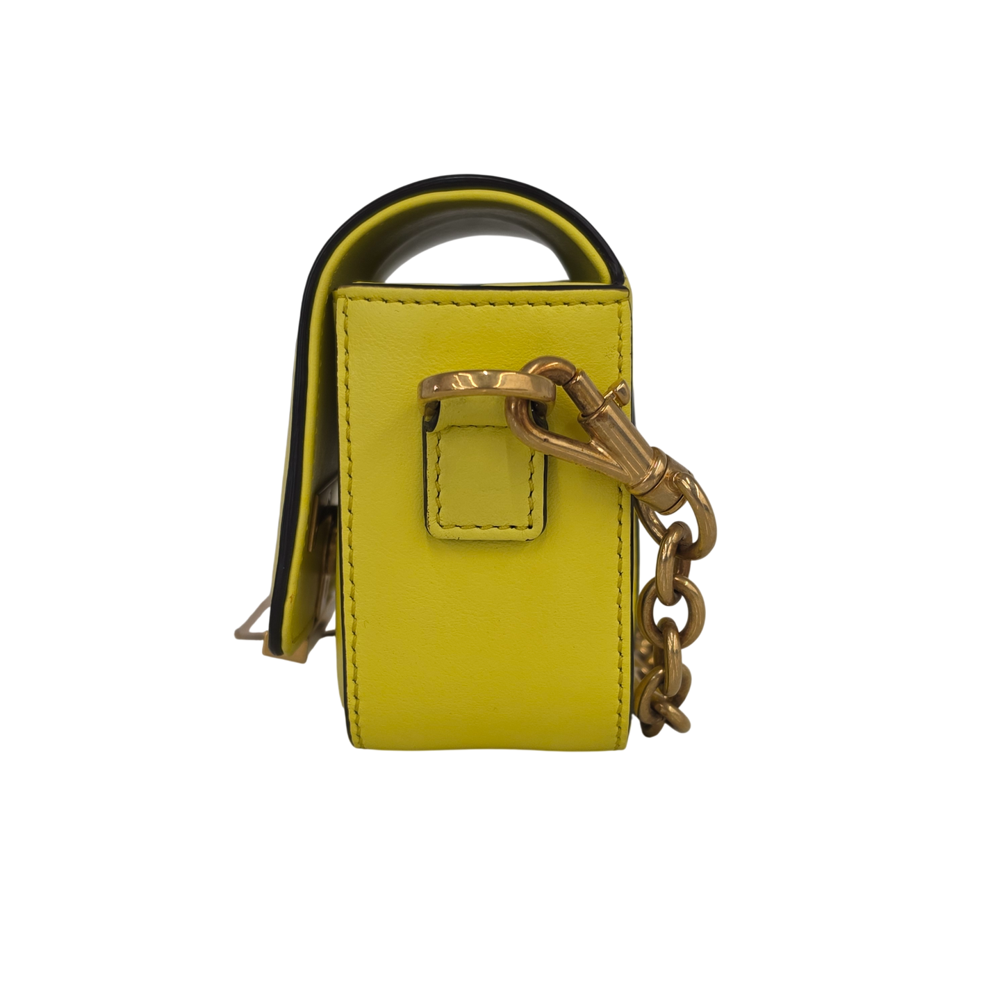 TOD'S Shoulder Bag Timeless Rank (A) Yellow T*48