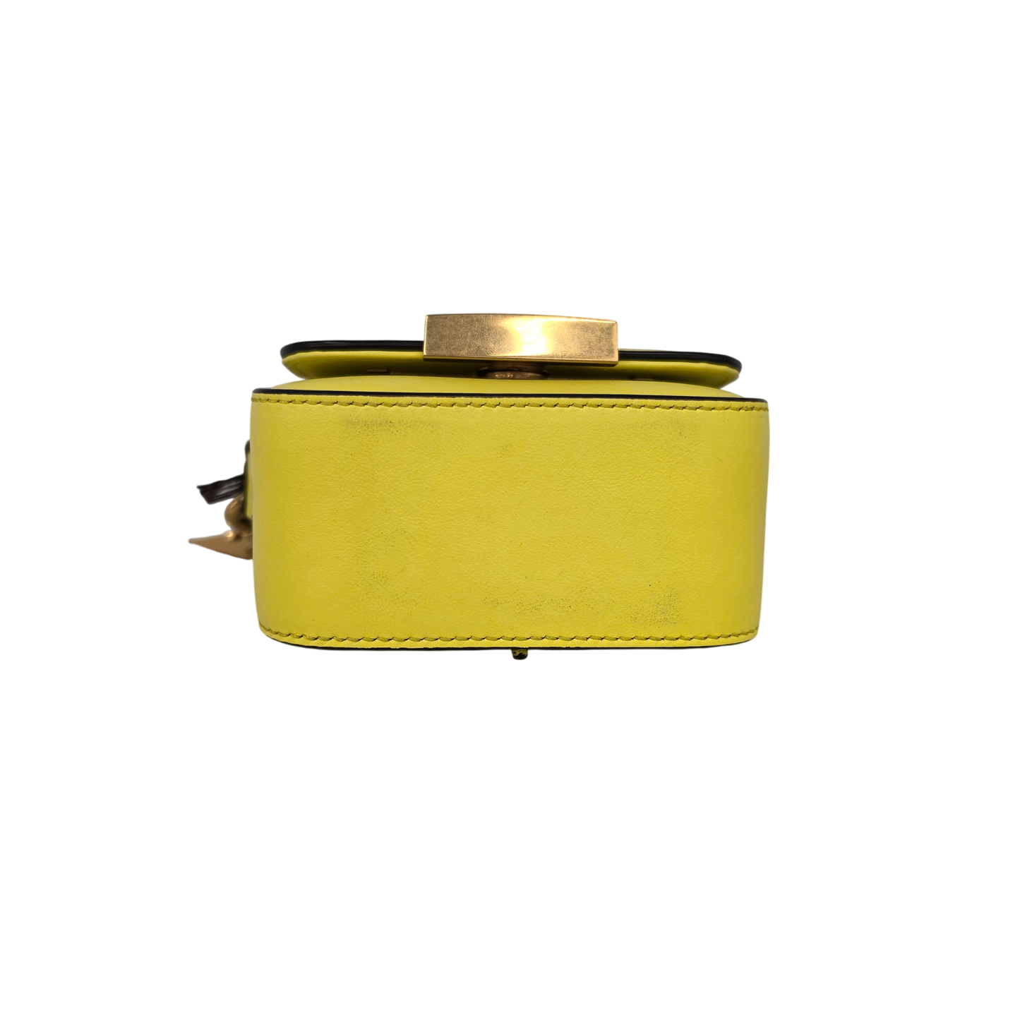 TOD'S Shoulder Bag Timeless Rank (A) Yellow T*48
