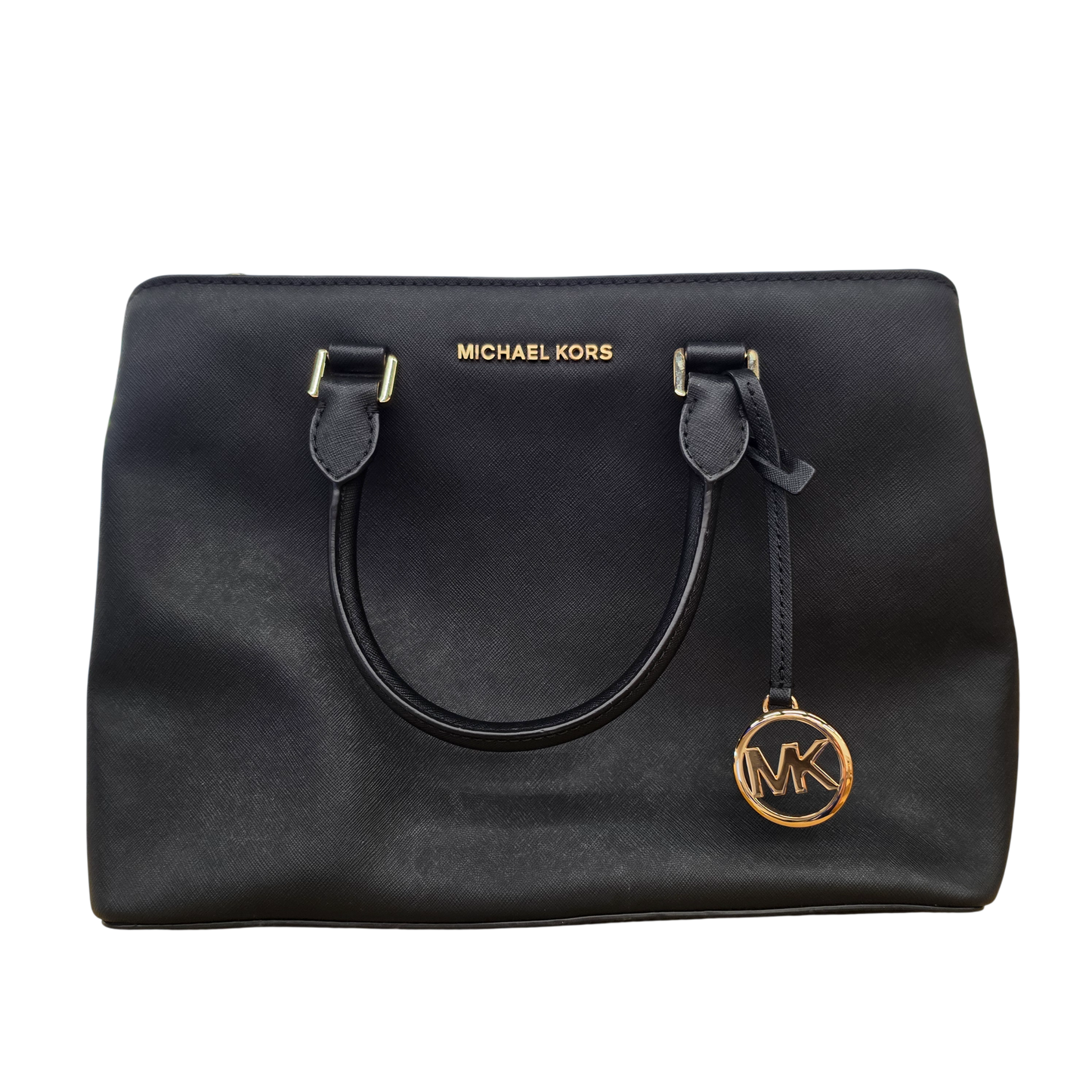 MICHAEL KORS 2WAY BAG Rank (B) Blsck Scratch 35T9GS7S3L LG SATCHEL