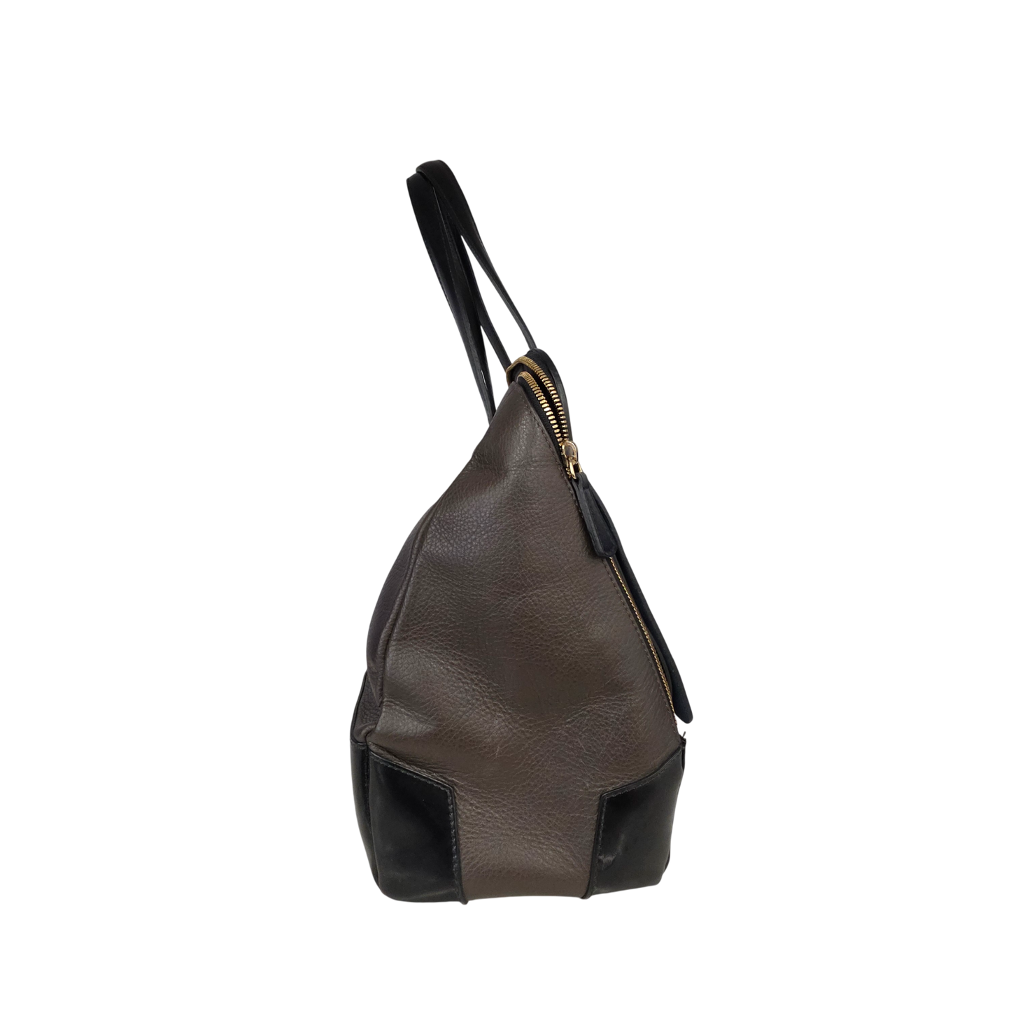 FURLA Tote Bag Rank (B) Blue/Brown