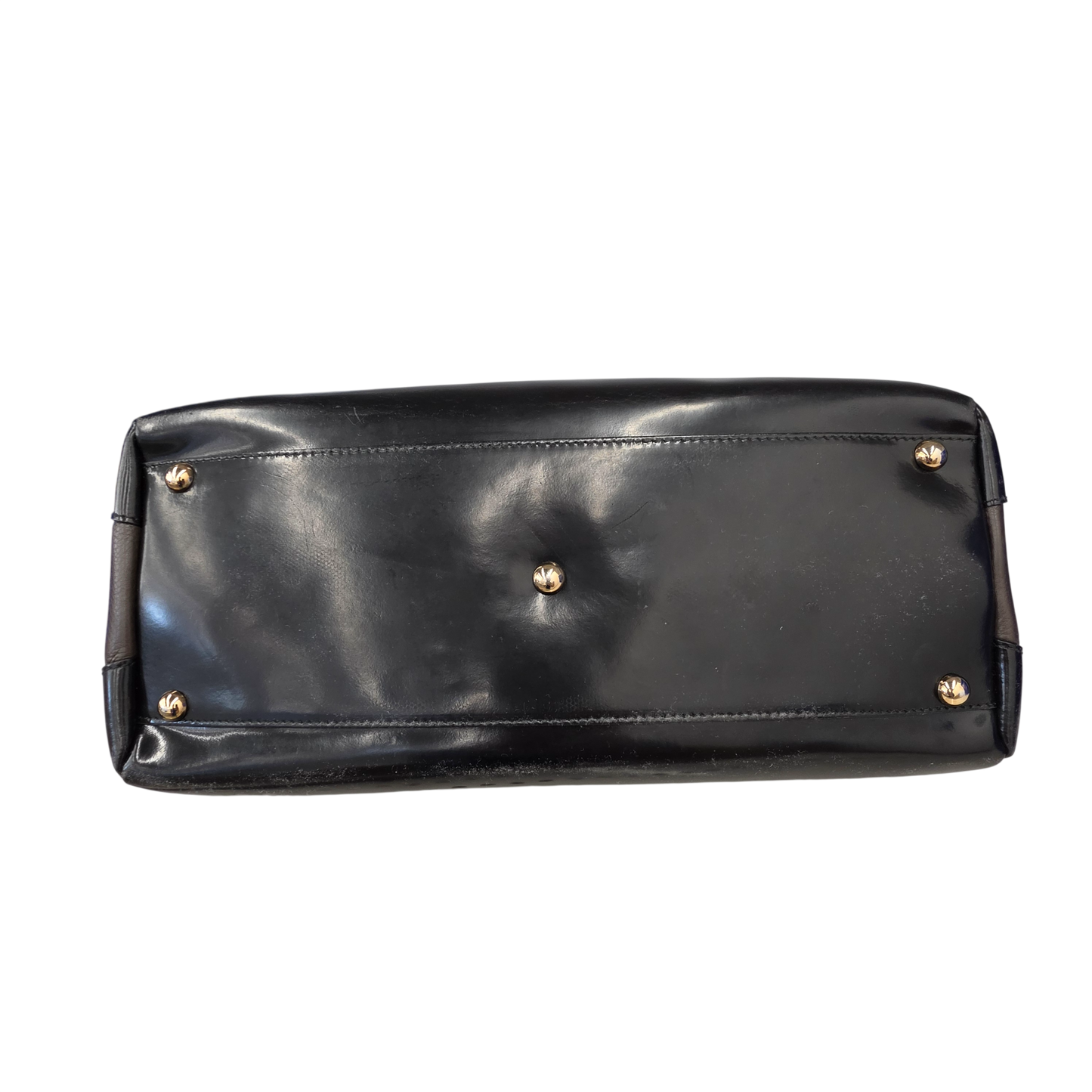 FURLA Tote Bag Rank (B) Blue/Brown