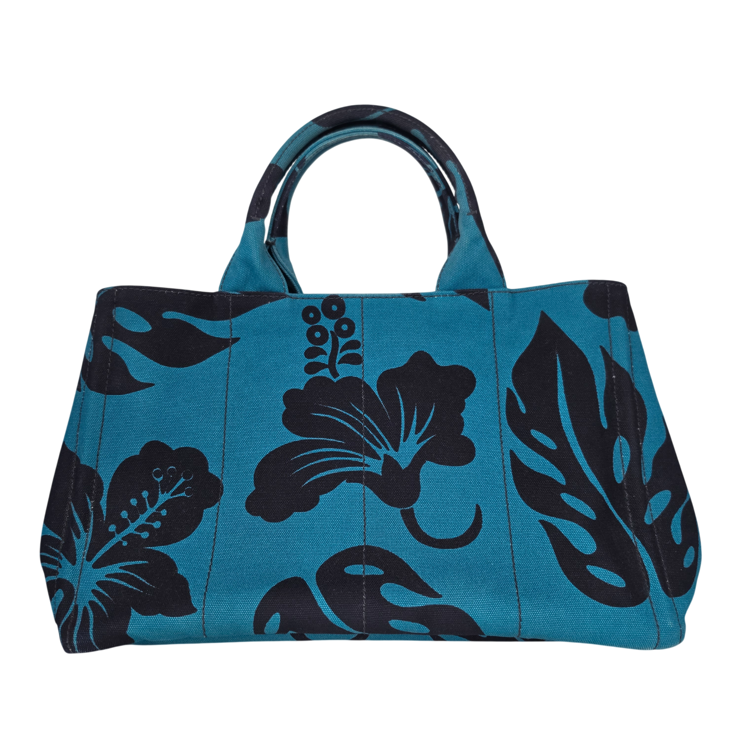 PRADA 2way Bag Rank (B) Blue/Navy 158/58