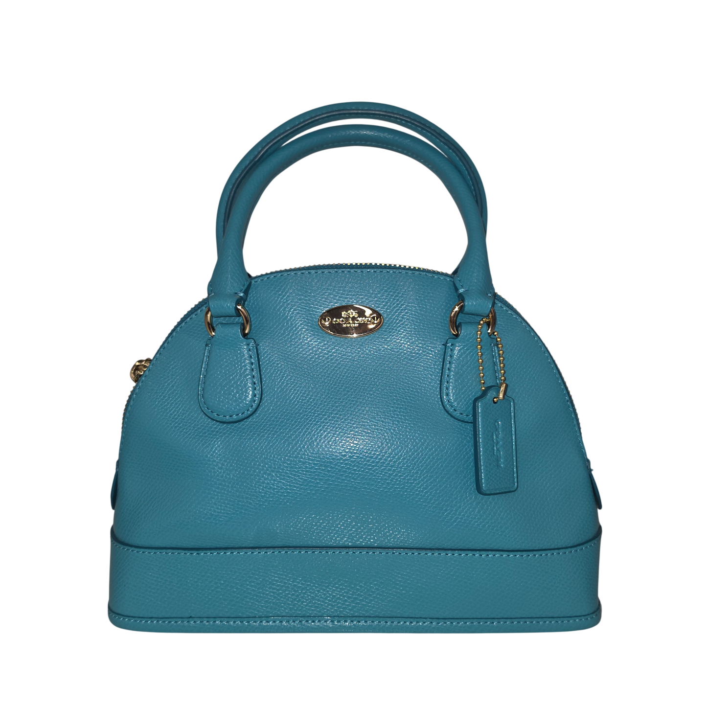 Coach Shoulder Bag F34090 Rank (B) Sky Blue