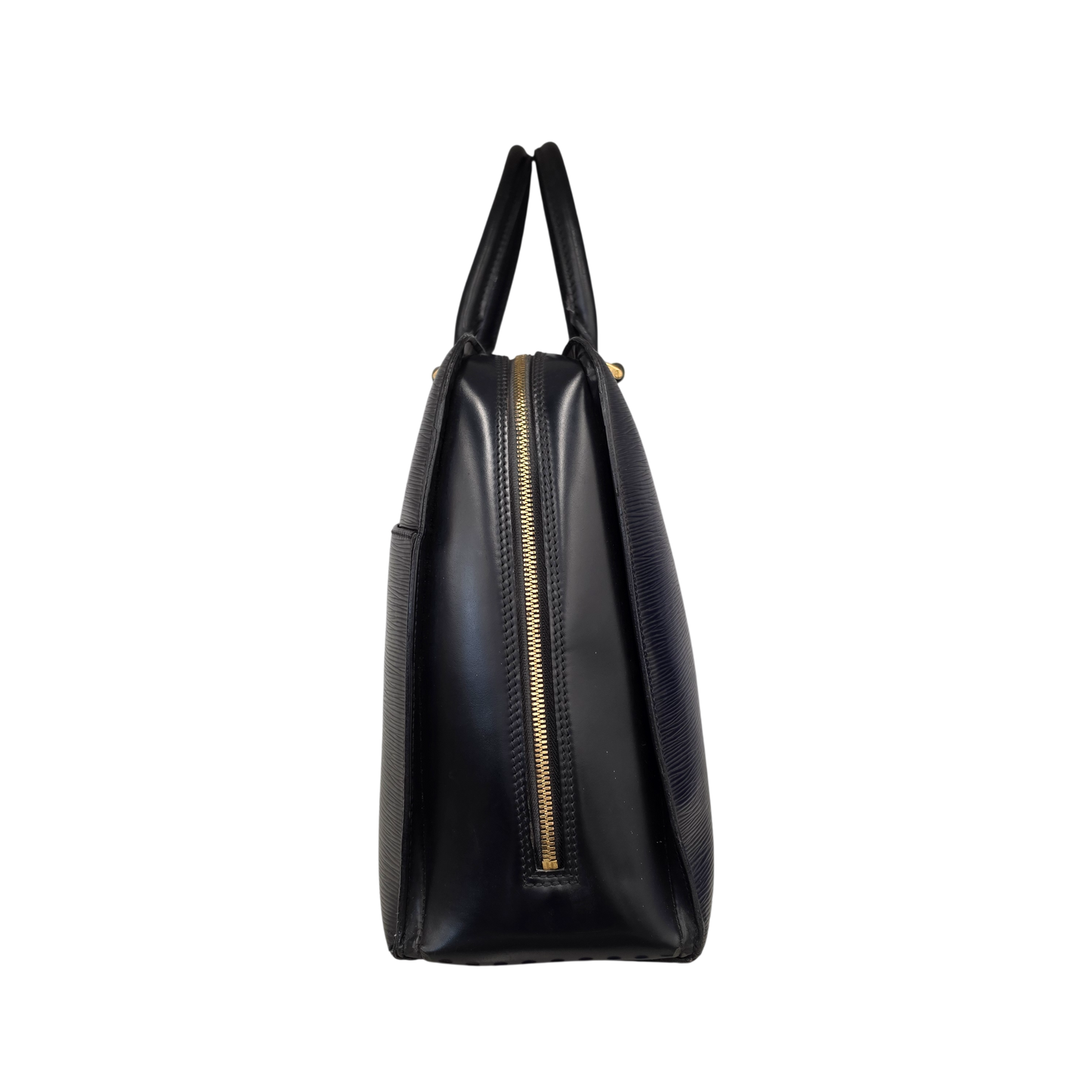 LOUIS VUITTON Handbag Epi M54512 Rank (B) Black TH0034