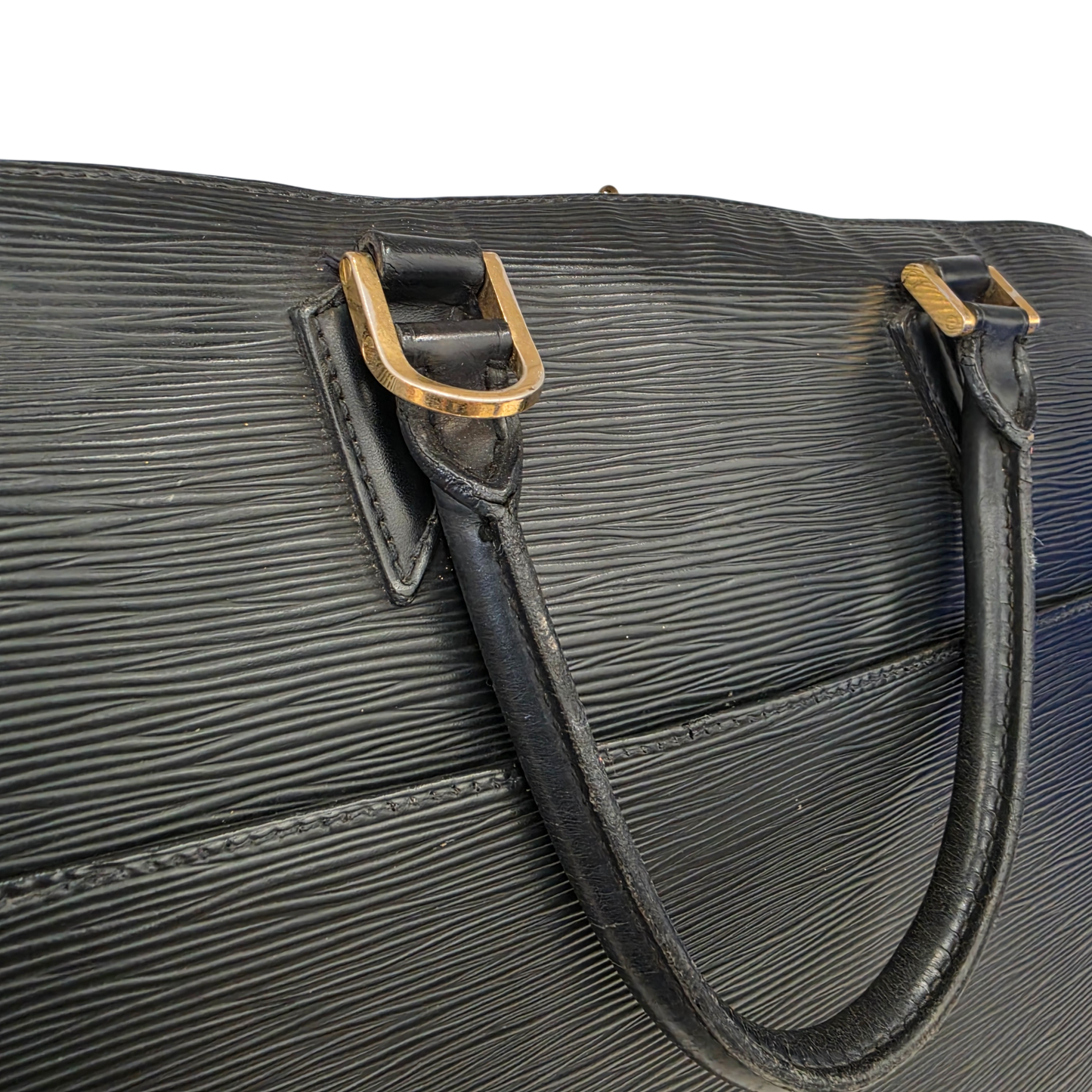 LOUIS VUITTON Handbag Epi M54512 Rank (B) Black TH0034