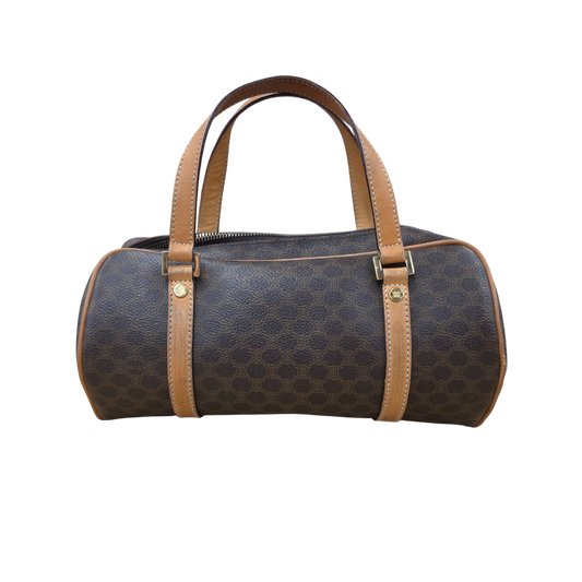 CELINE Boston Bag Rank (B) Brown S100/75