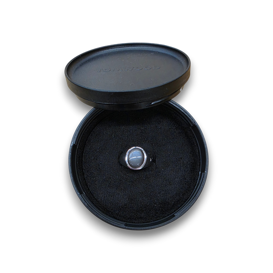TOMWOOD sterling silver ring with a Grey Moonstone