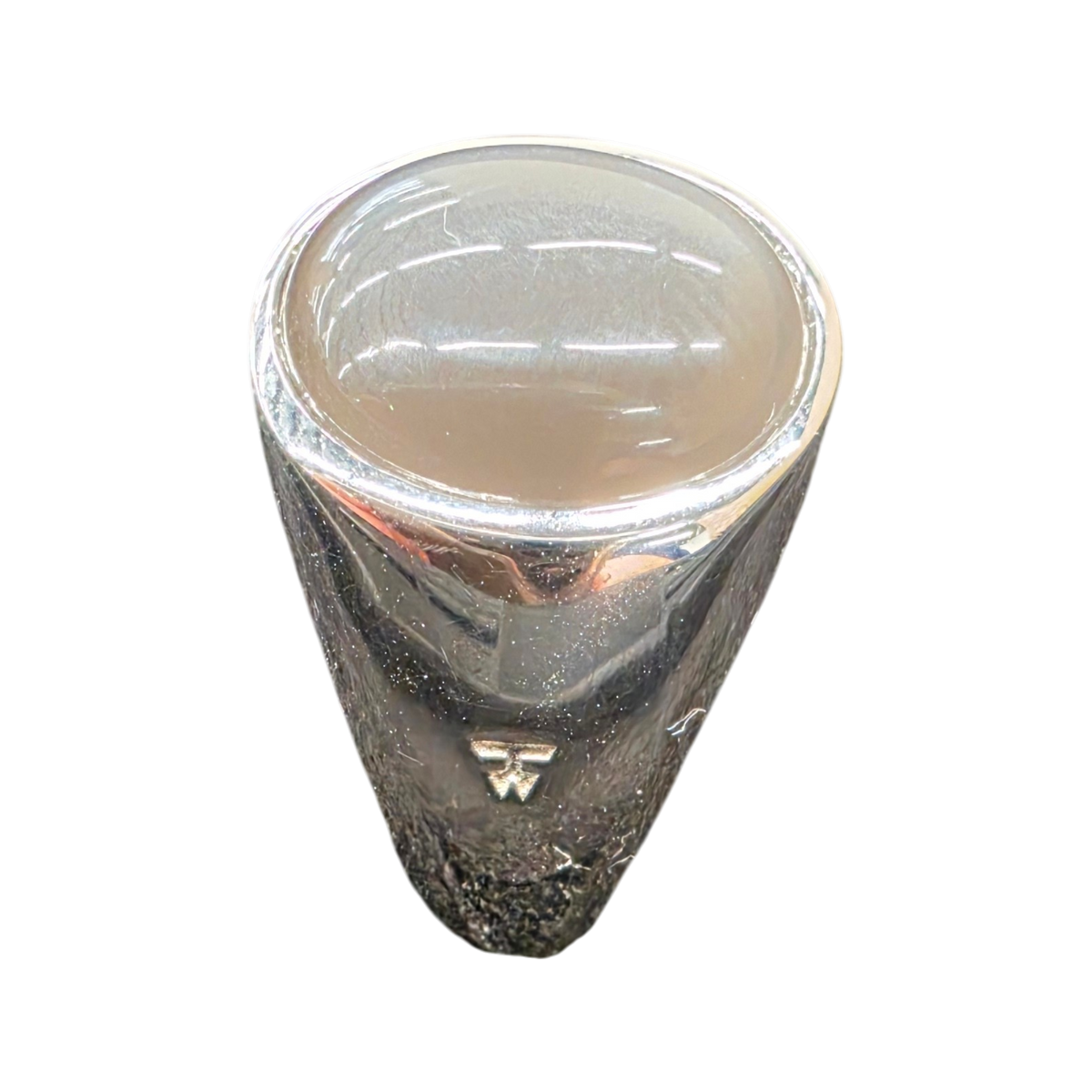 TOMWOOD sterling silver ring with a Grey Moonstone