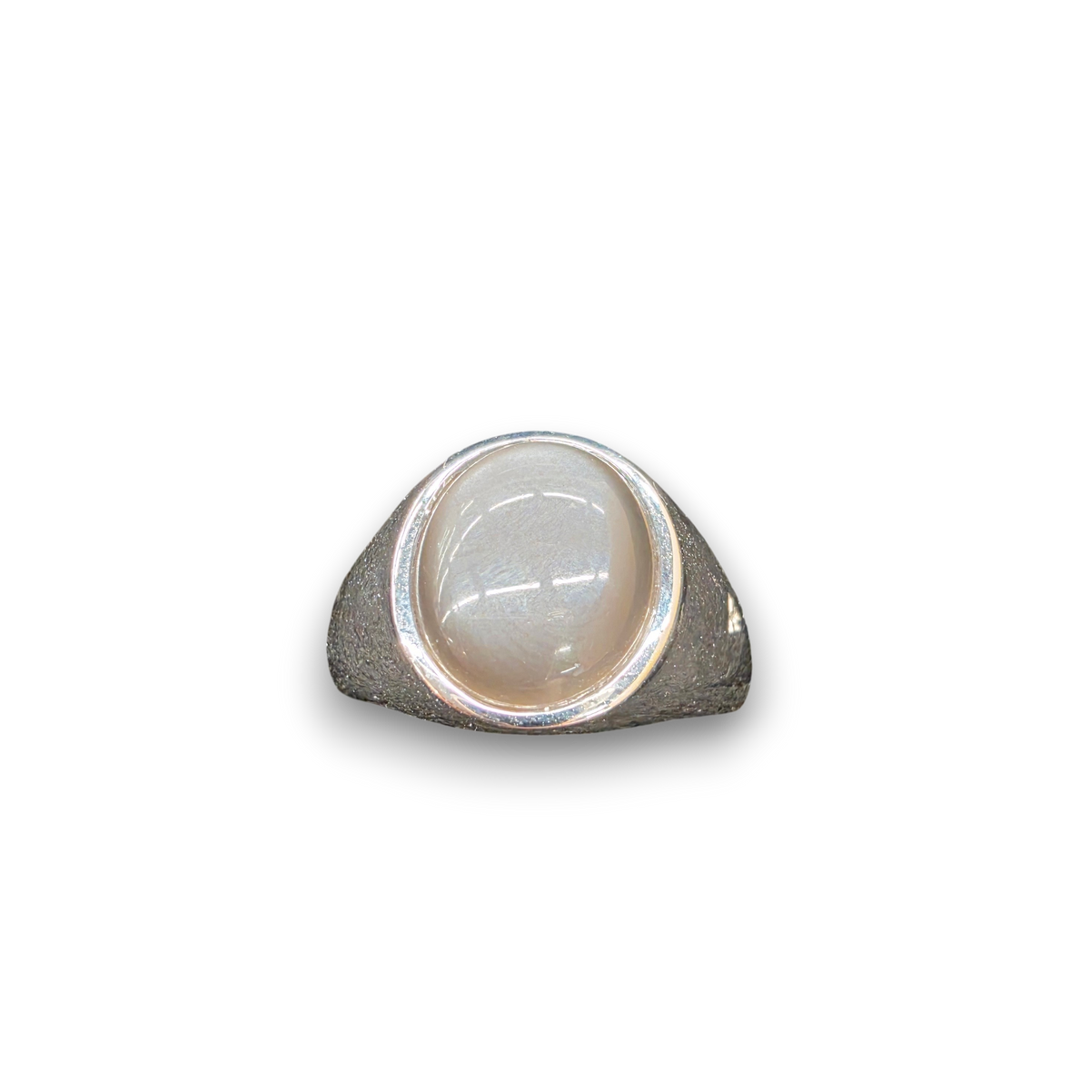 TOMWOOD sterling silver ring with a Grey Moonstone