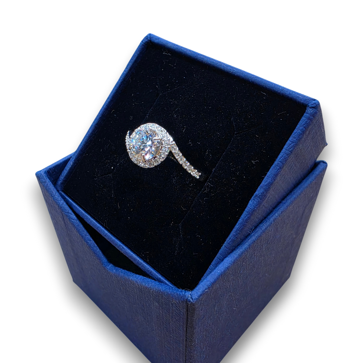 Swarovski  Rank (B) Attract Light Swirl Ring size 55 - 5181006