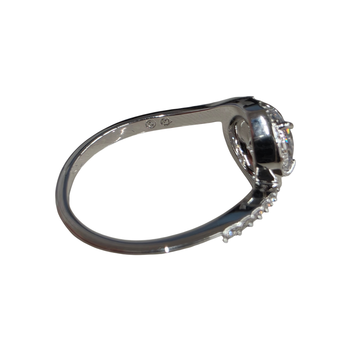 Swarovski  Rank (B) Attract Light Swirl Ring size 55 - 5181006