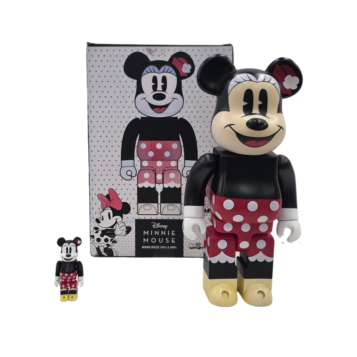 BE@RBRICK X Disney MINNIE MOUSE 100% & 400%