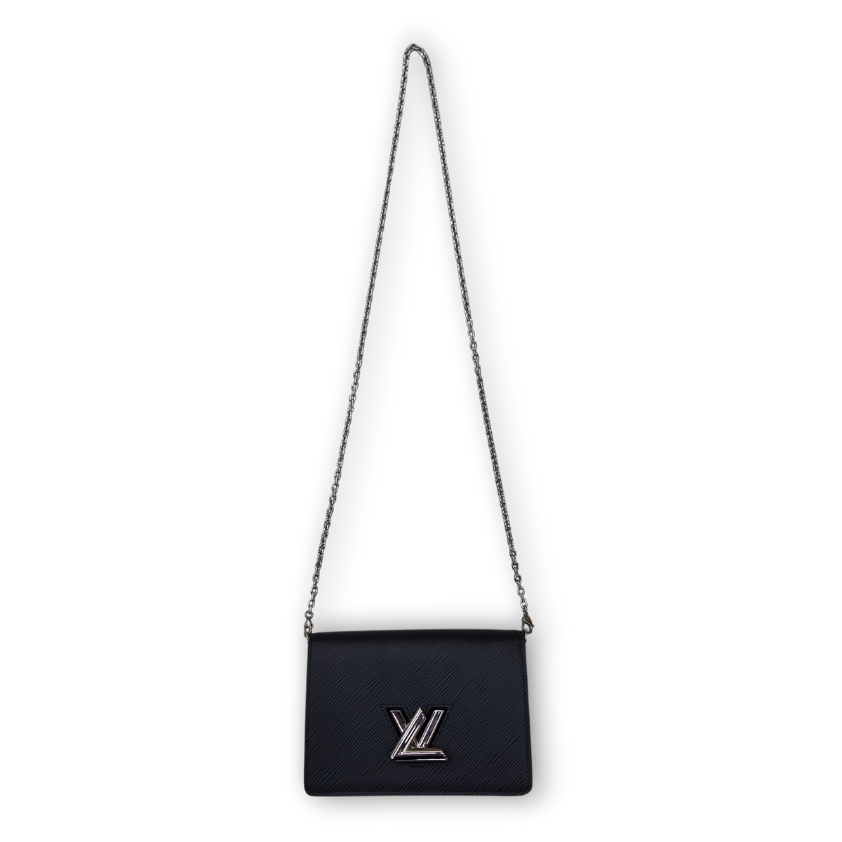 LOUIS VUITTON Shoulder Bag EPI Twist PM M21110 Rank (A) Black *Inside Stain