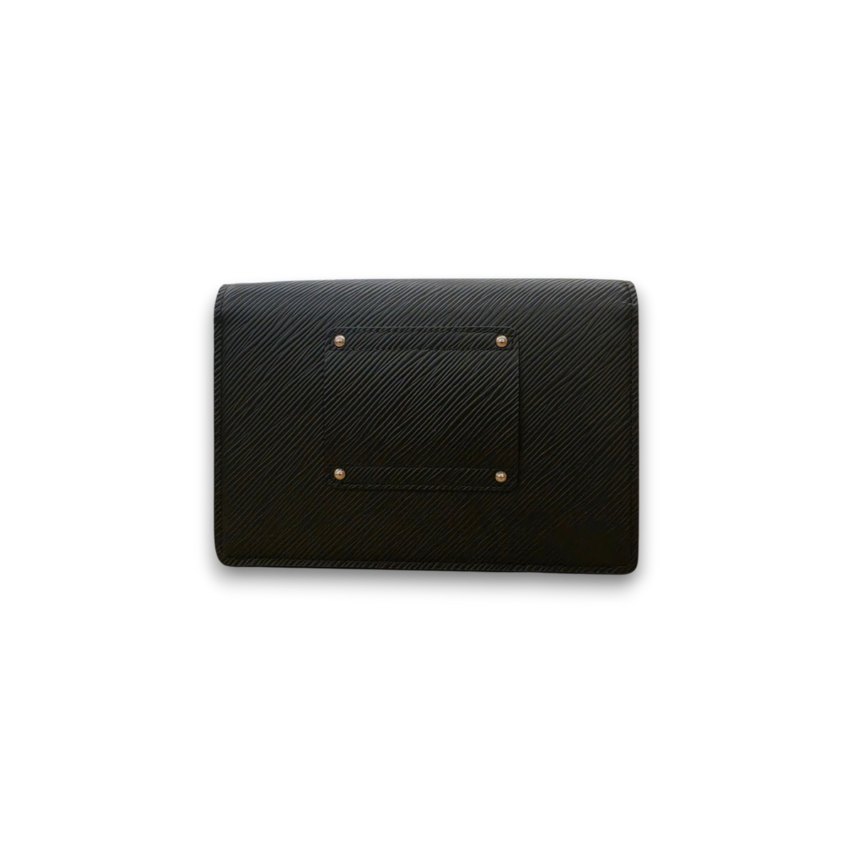 LOUIS VUITTON Shoulder Bag EPI Twist PM M21110 Rank (A) Black *Inside Stain