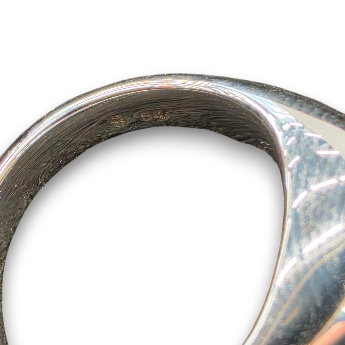TOMWOOD sterling silver ring with a Grey Moonstone
